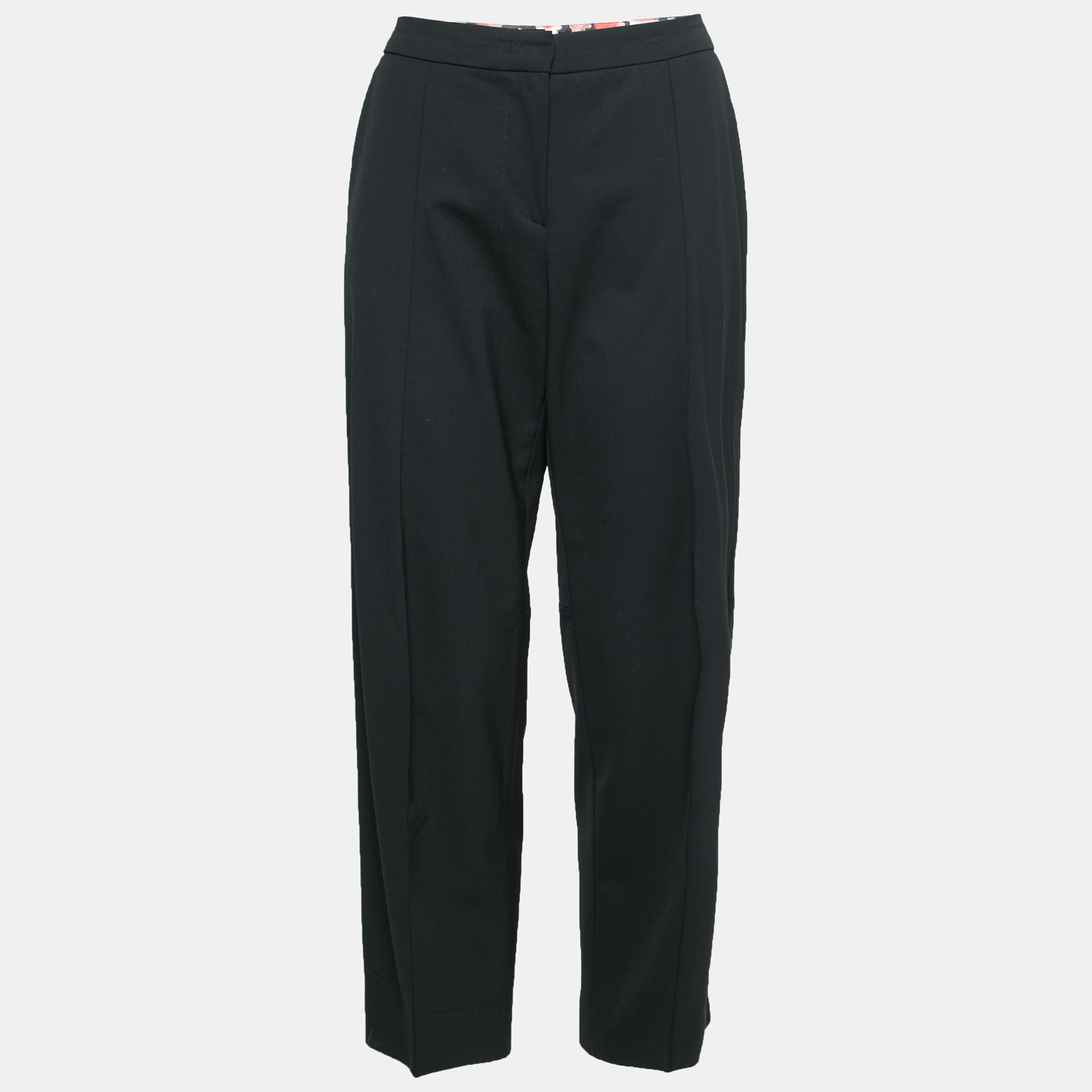 

Emporio Armani Black Wool Tailored Pants M