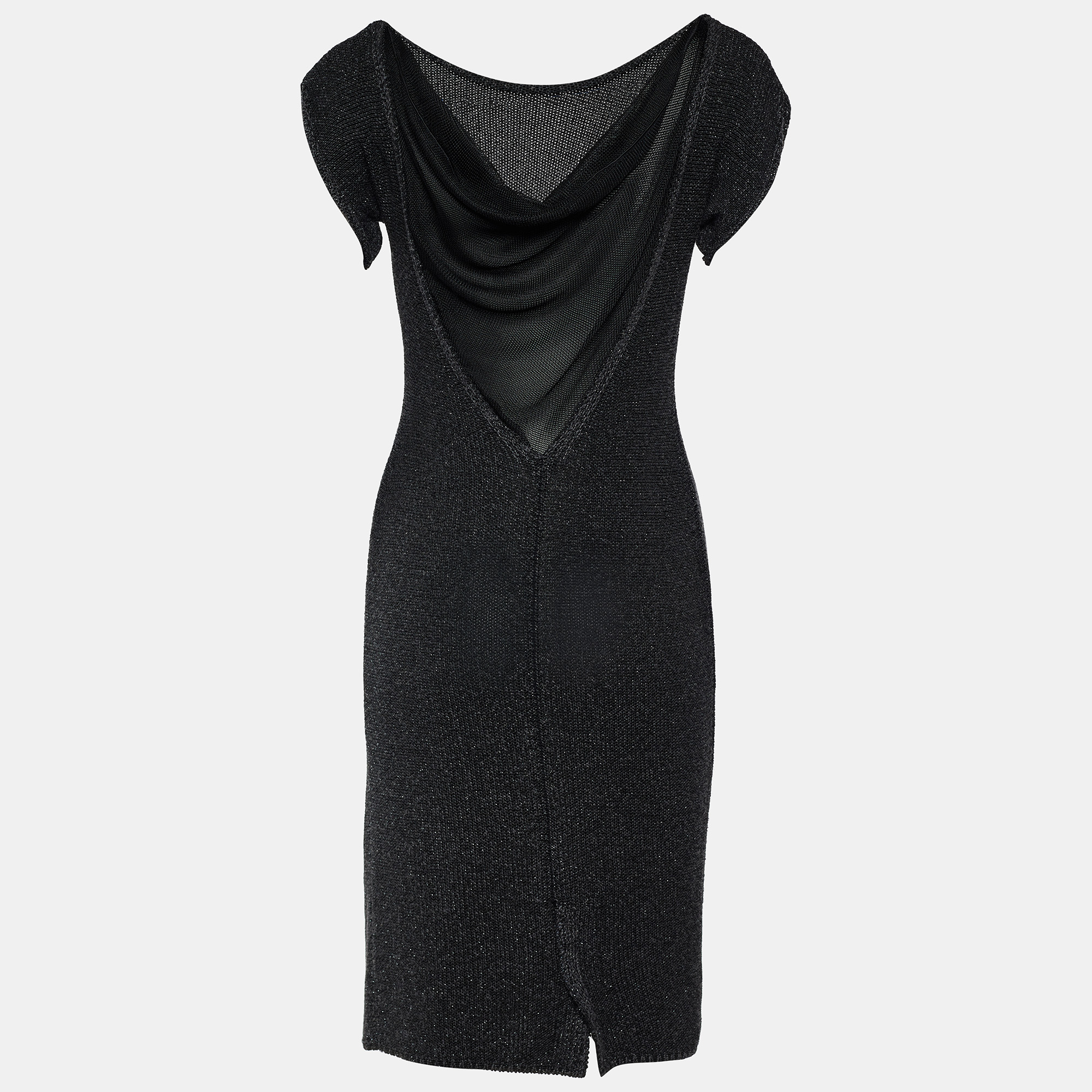 

Emporio Armani Black/Grey Knit Dress