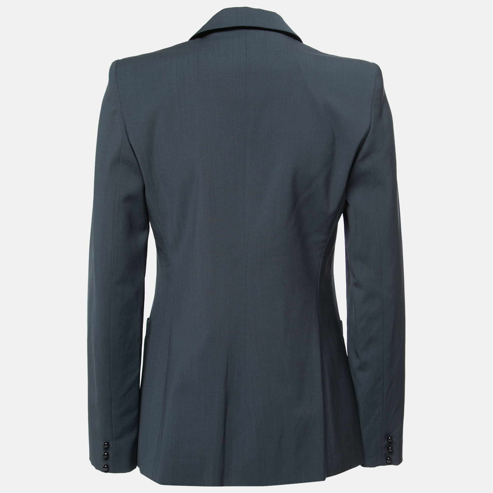 

Emporio Armani Slate Blue Single-Breasted Blazer