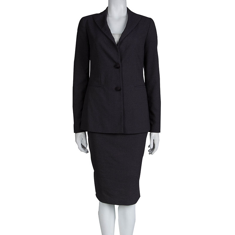 

Emporio Armani Grey Skirt Suit