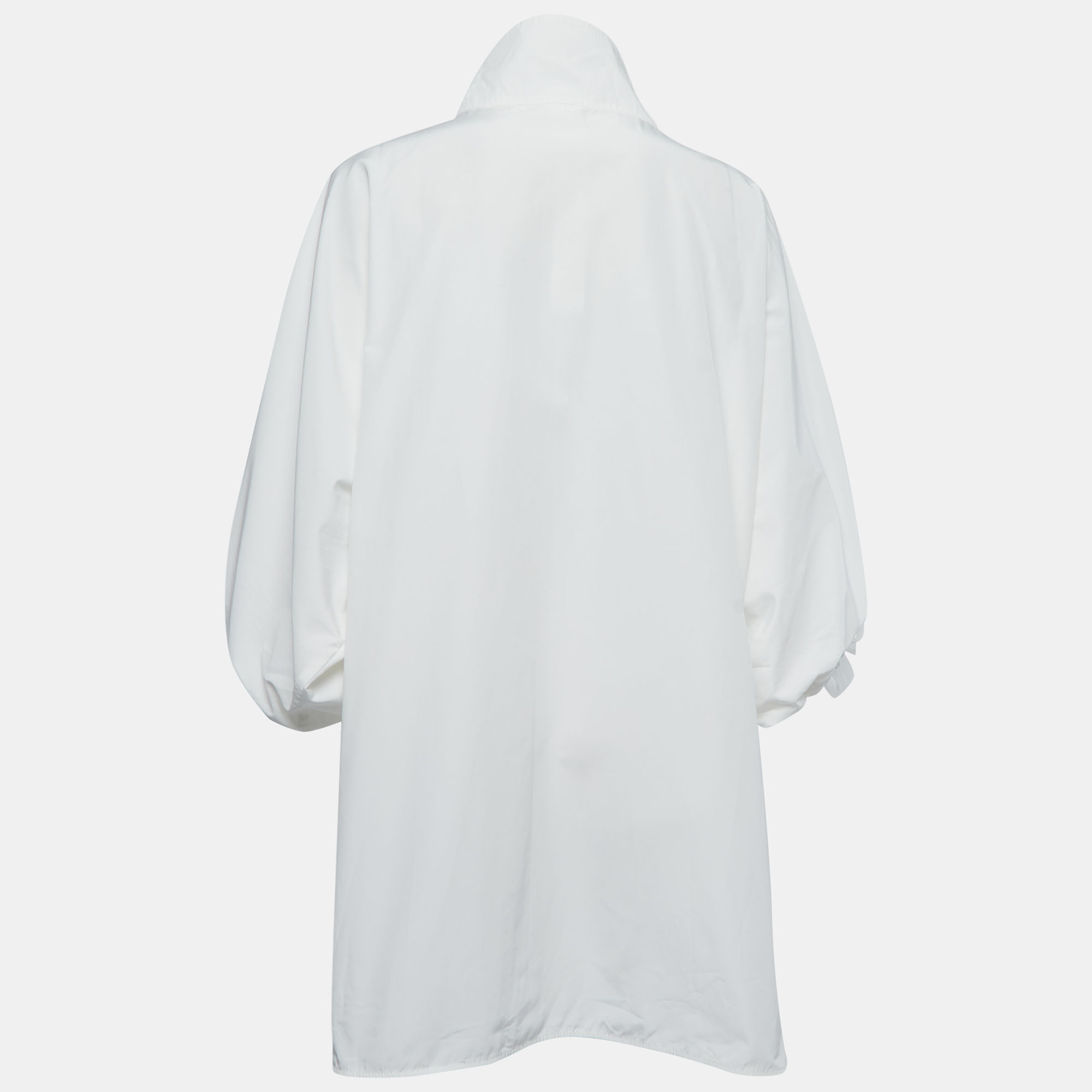 

Emporio Armani White Synthetic Oversized Jacket