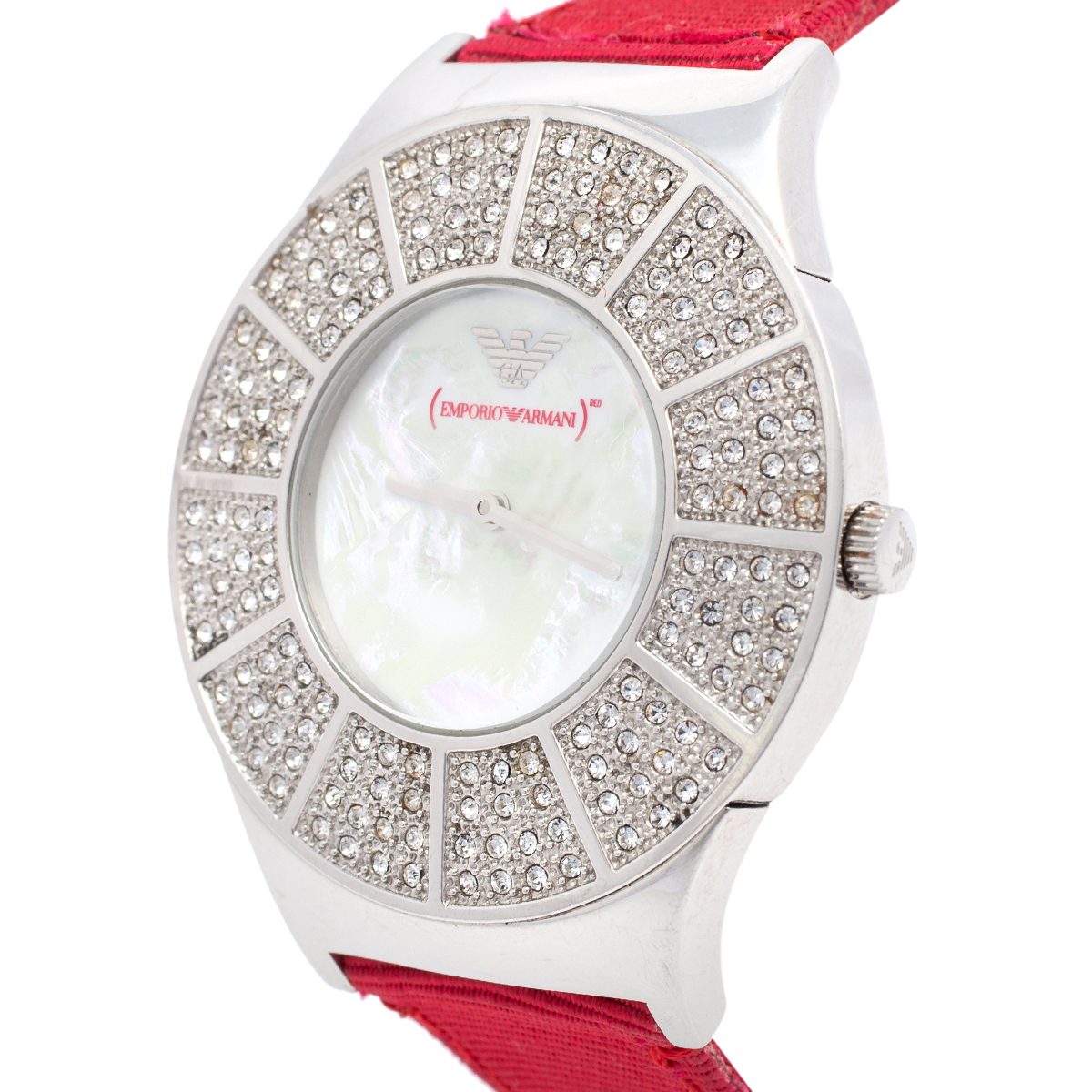 

Emporio Armani Mother of Pearl Stainless Steel AR5754 Women's Wristwatch, White