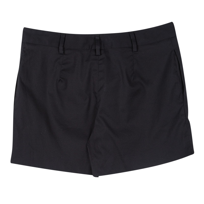 

Ermanno Scervino Black High Waist Shorts