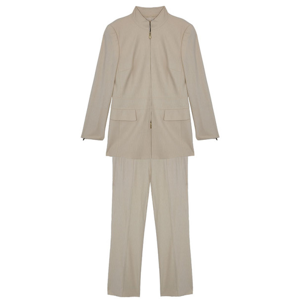 Pre Owned Escada Beige Suit M