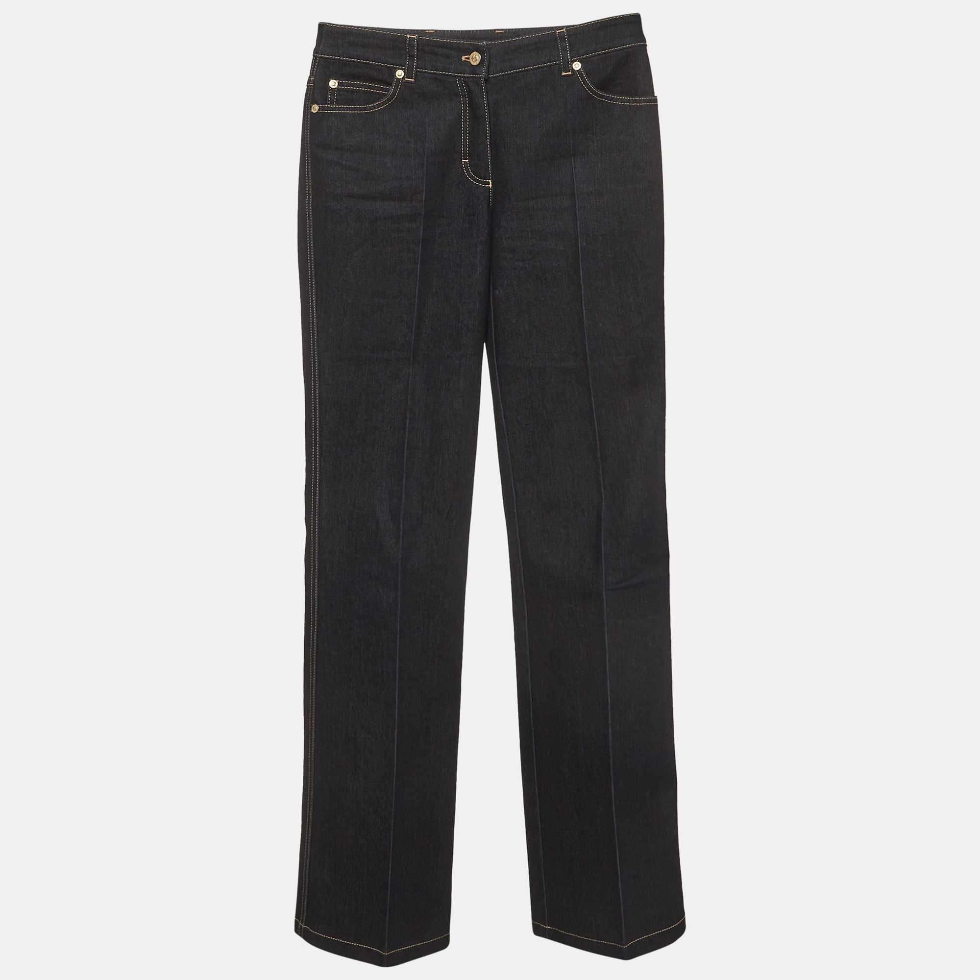 

Escada Blue Denim Straight Fit Jeans M /Waist 28"