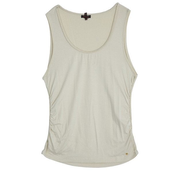 Pre Owned Escada Cotton Sleeveless Top S
