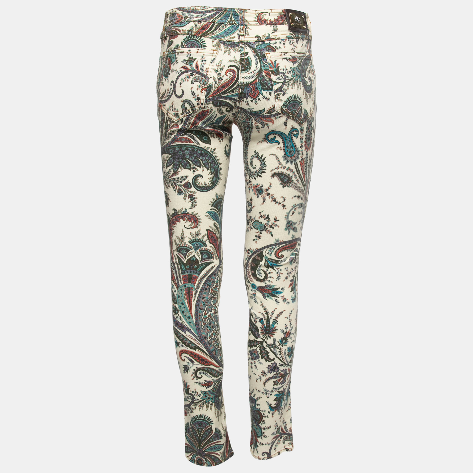 

Etro Multicolor Printed Cotton Twill Pants