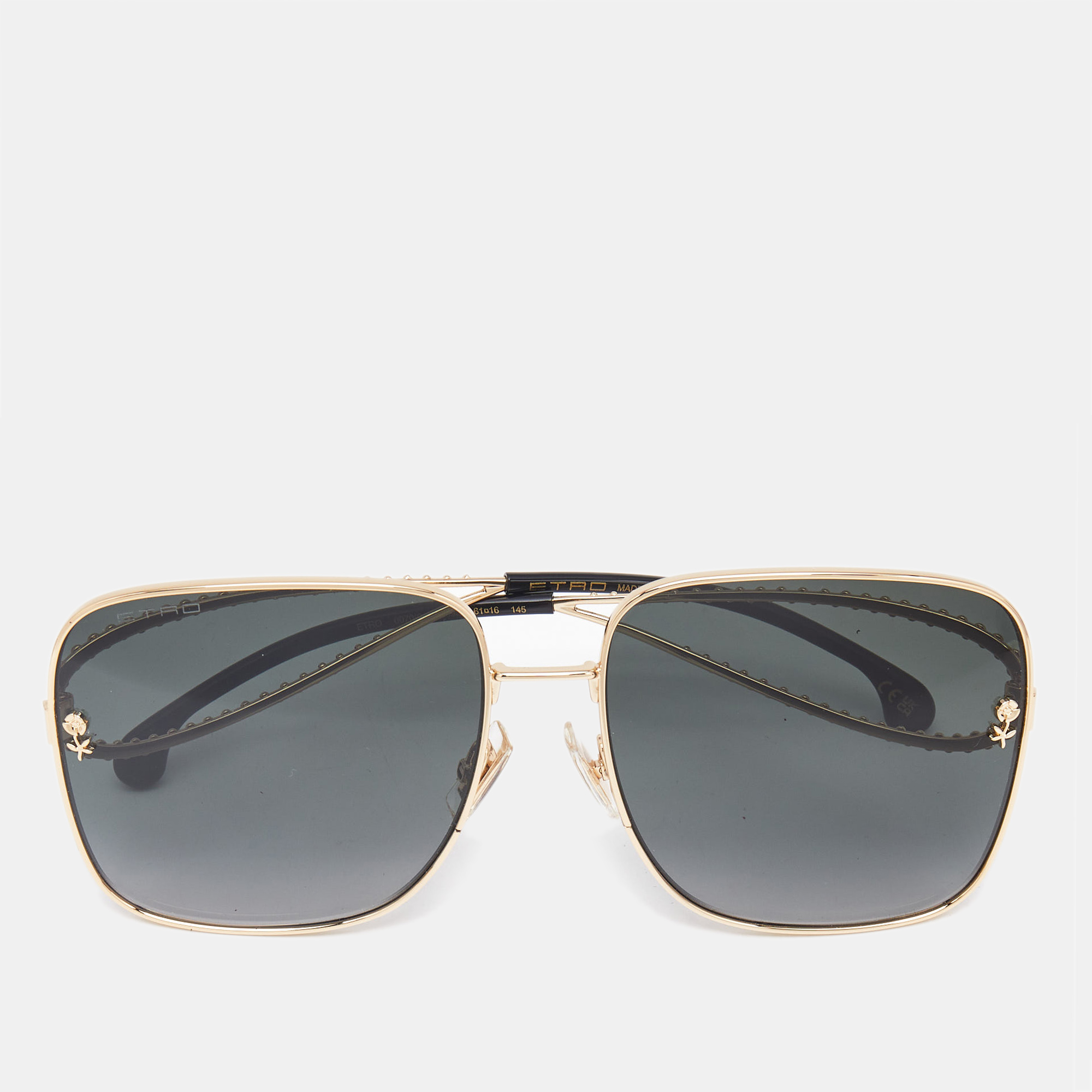 

Etro Black/Gold Gradient 0070/S Square Sunglasses