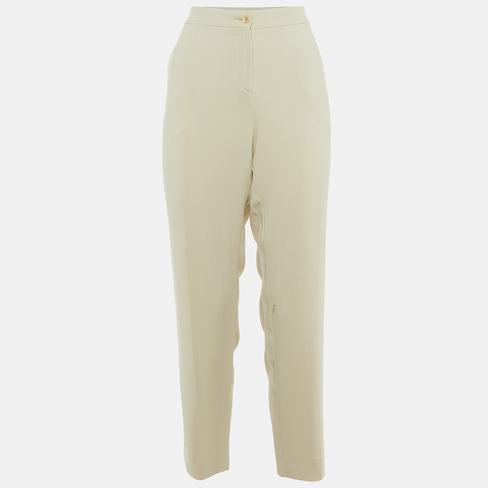 

Etro Beige Crepe Formal Trousers L