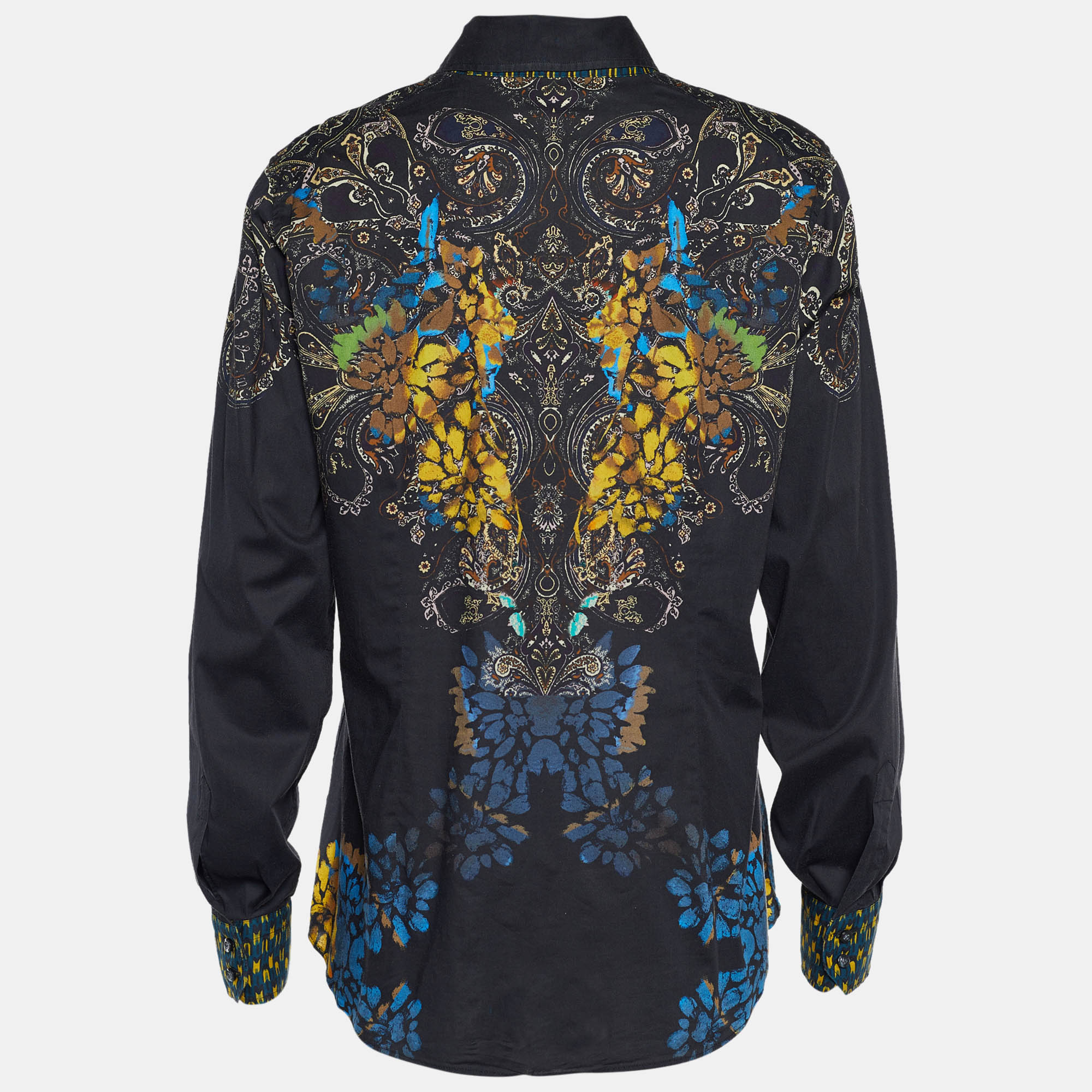 

Etro Black Printed Cotton Shirt