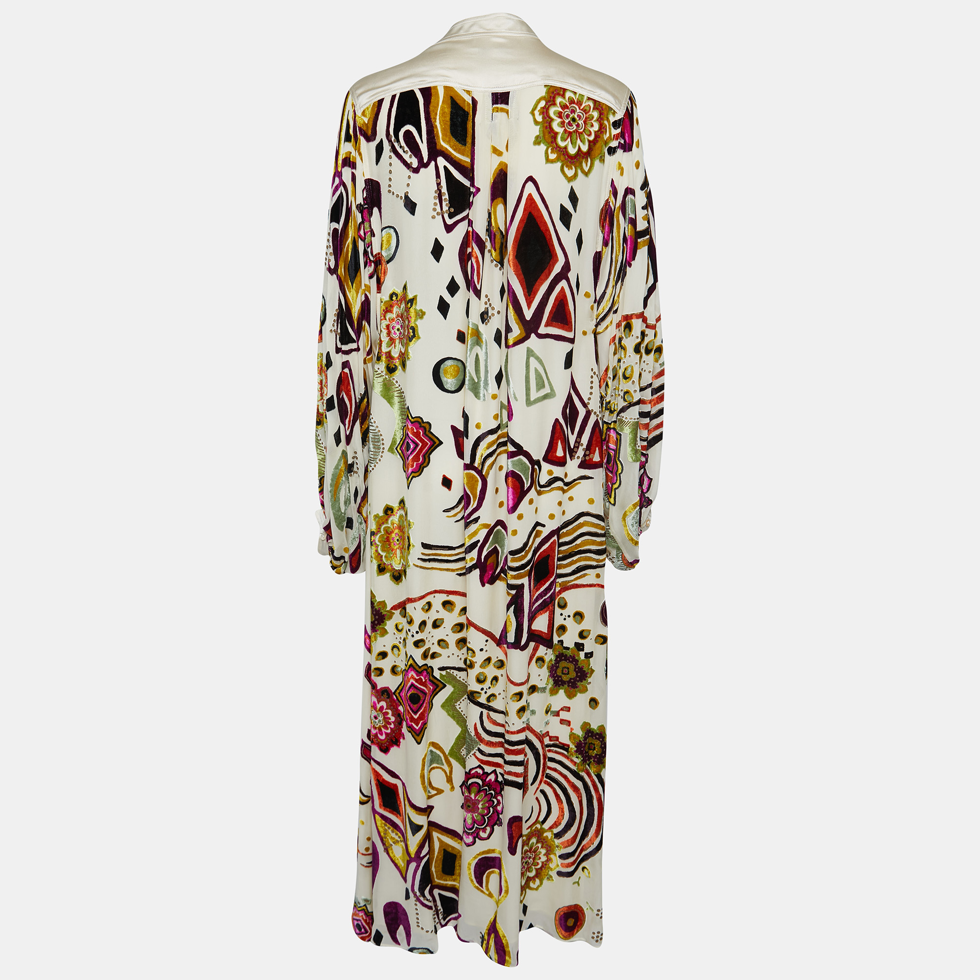 

Etro Cream Floral Devour Maxi Dress