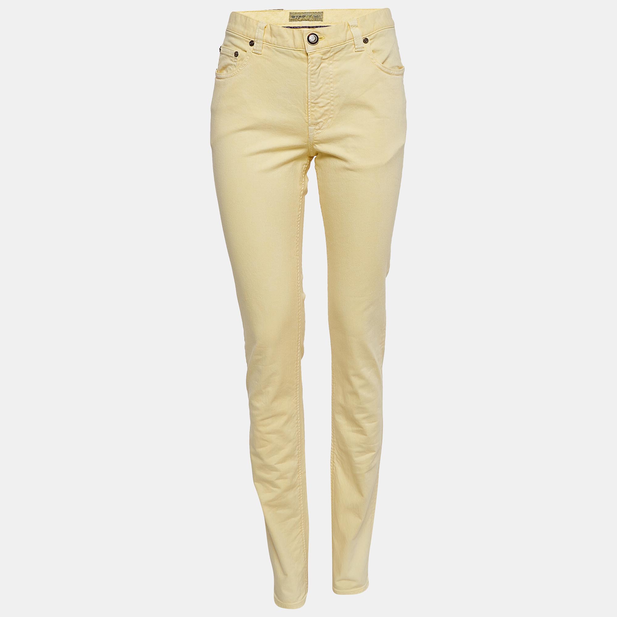 

Etro Yellow Denim Slim Fit Jeans M Waist 29"