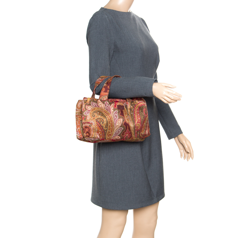 

Etro Multicolor Paisley Fabric Tote