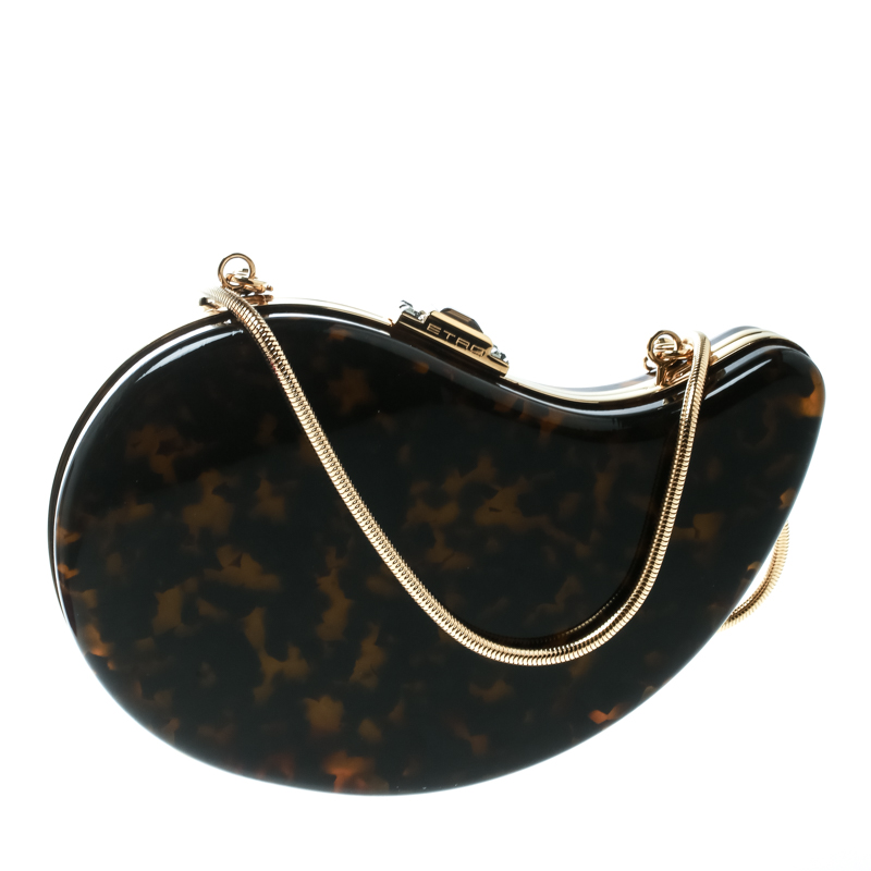 مملوكة مسبقًا حقيبة كتف إيترو بلاستيك بنية