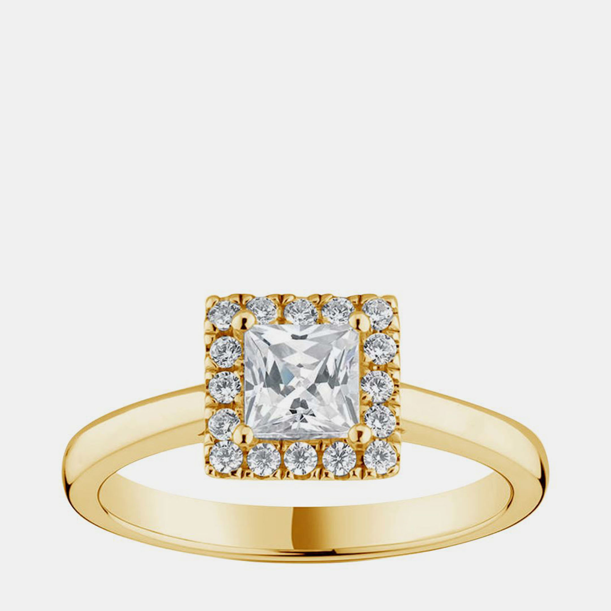 

0.7ct 14k Yellow Gold Lab Grown Diamond Engagement Ring
