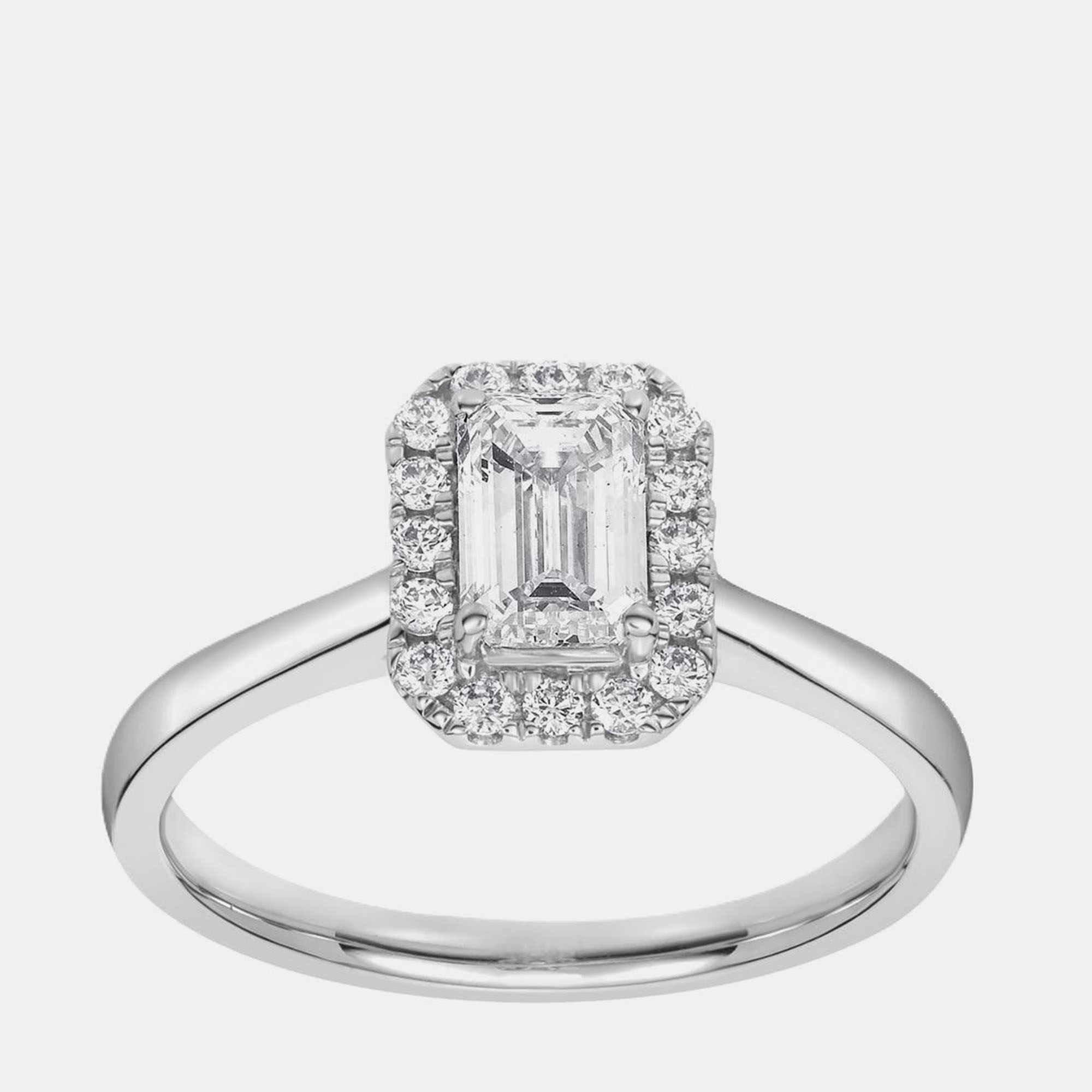 

0.85ct 14k White Gold Lab Grown Diamond Engagement Ring