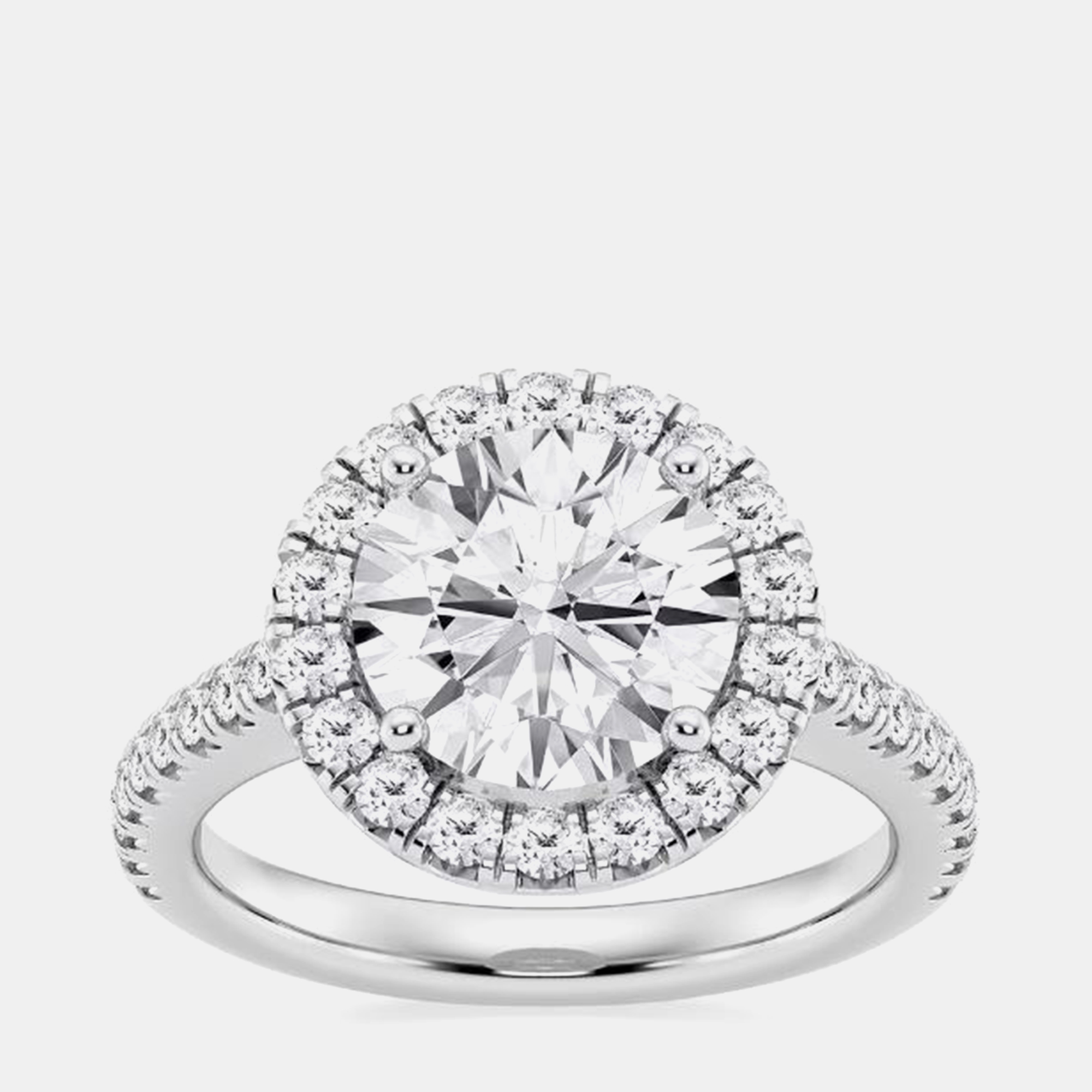 

1.45ct 14k White Gold Lab Grown Diamond Engagement Ring