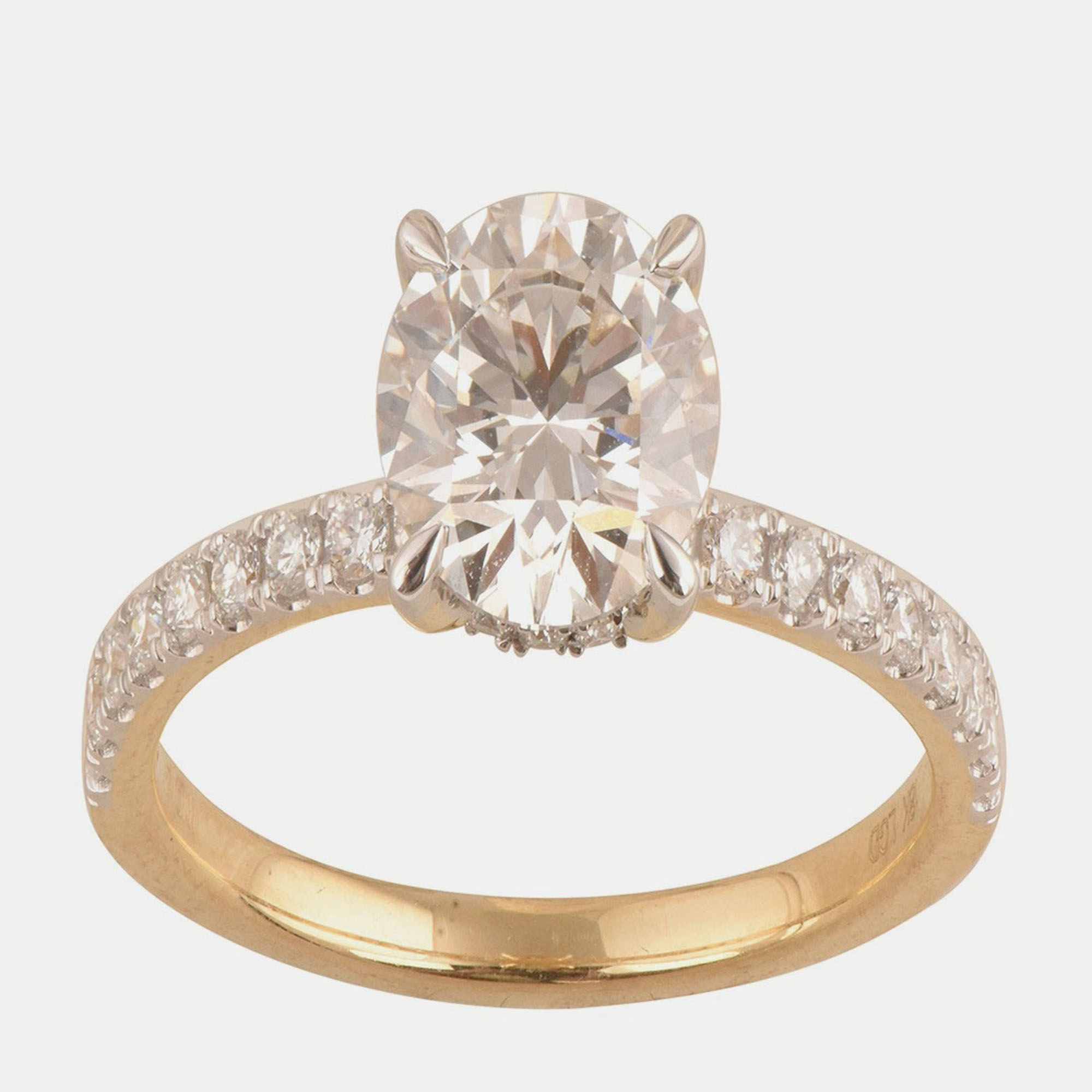 

1.7ct 14k Yellow Gold Lab Grown Diamond Engagement Ring