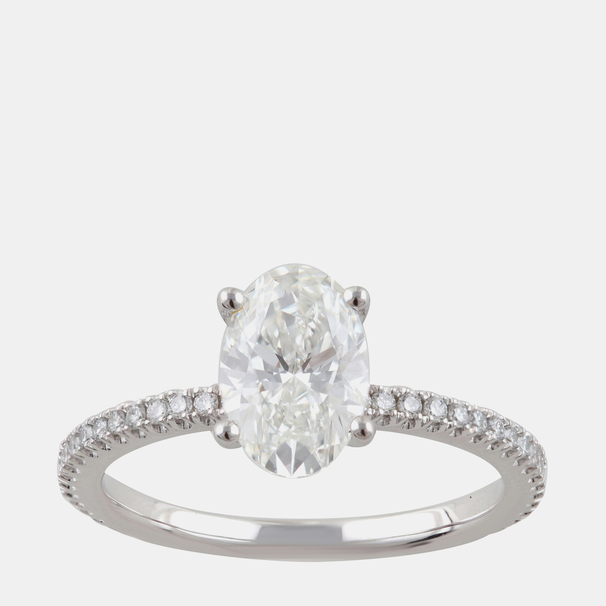 

1.7ct 14k White Gold Lab Grown Diamond Engagement Ring