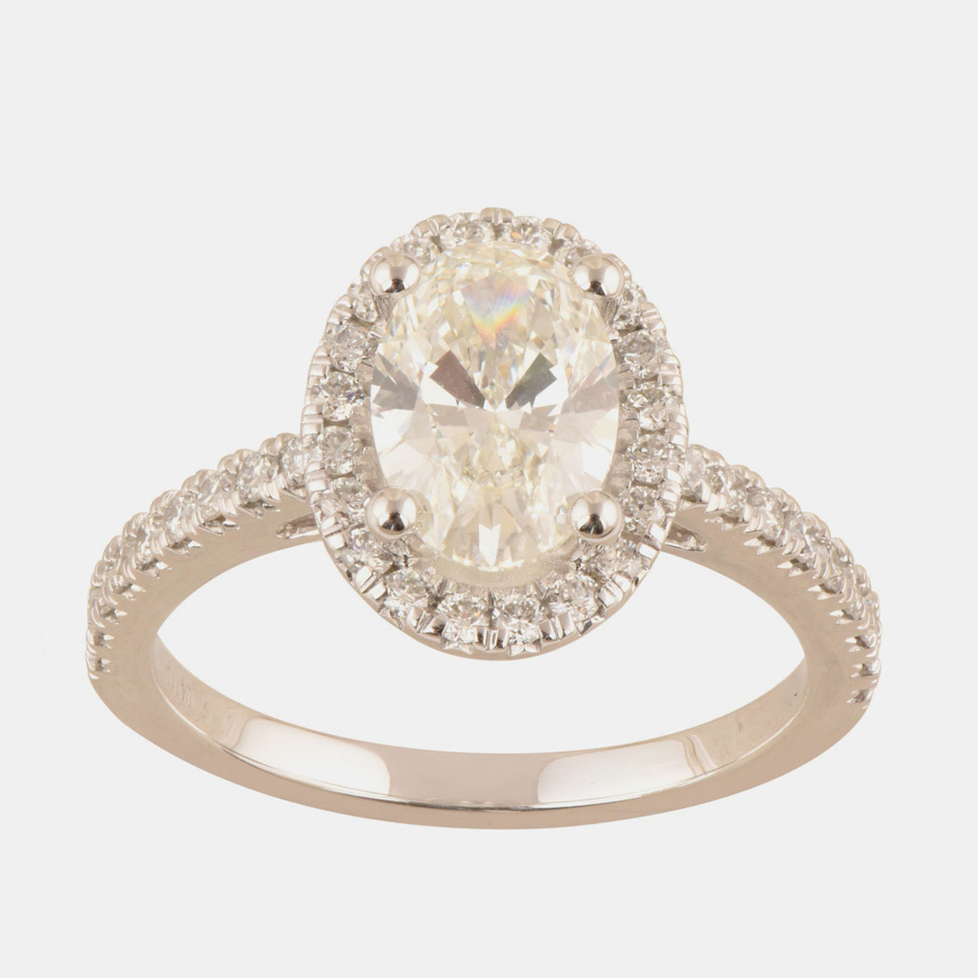 

1.95ct 14k White Gold Lab Grown Diamond Engagement Ring