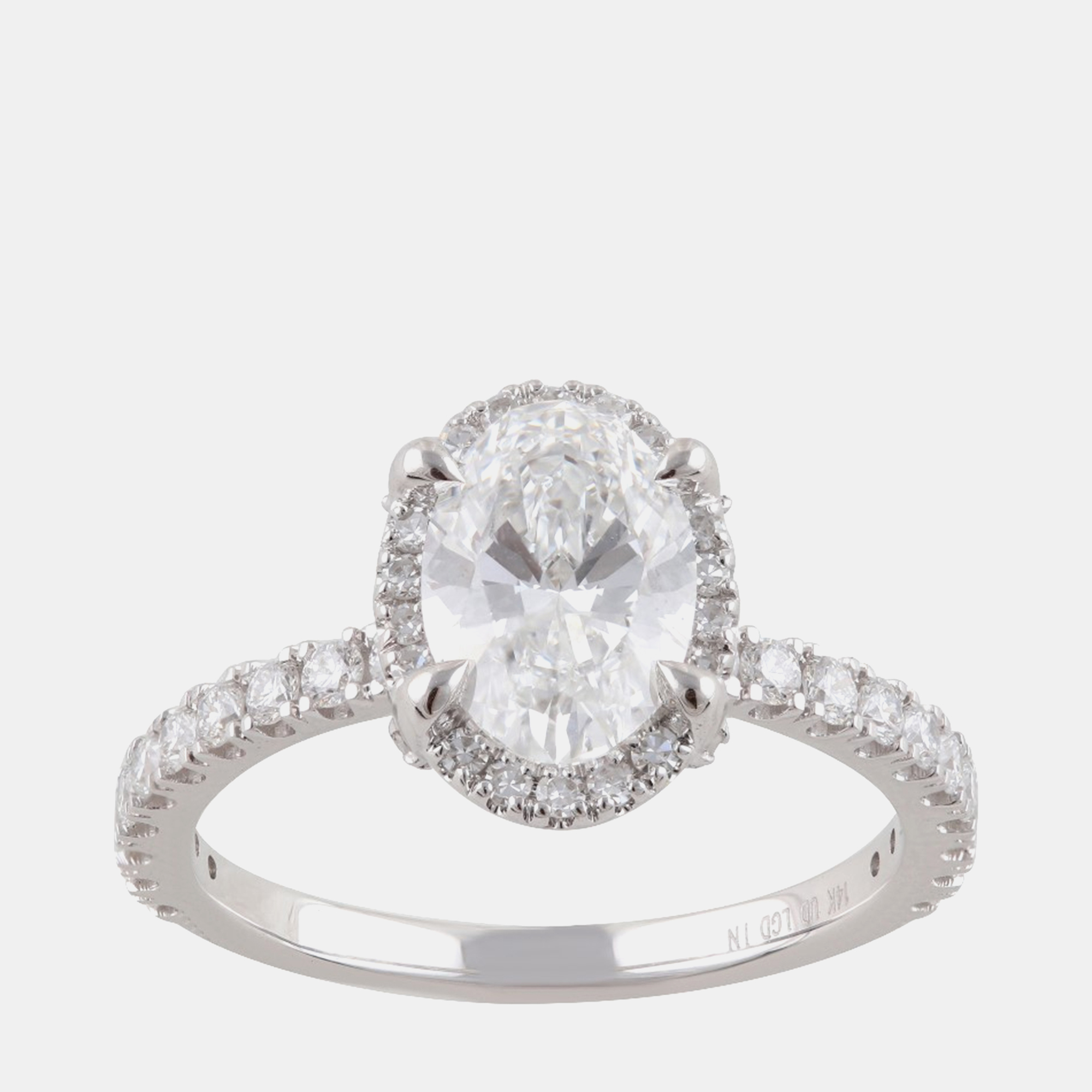 

1.95ct 14k White Gold Lab Grown Diamond Engagement Ring