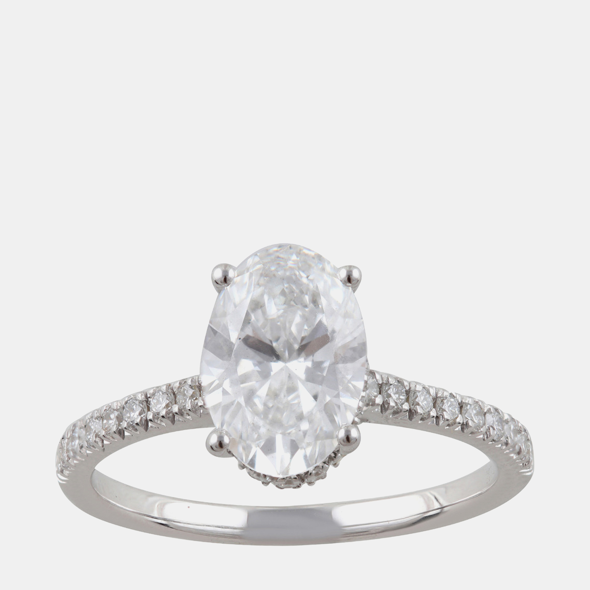 

1.95ct 14k White Gold Lab Grown Diamond Engagement Ring