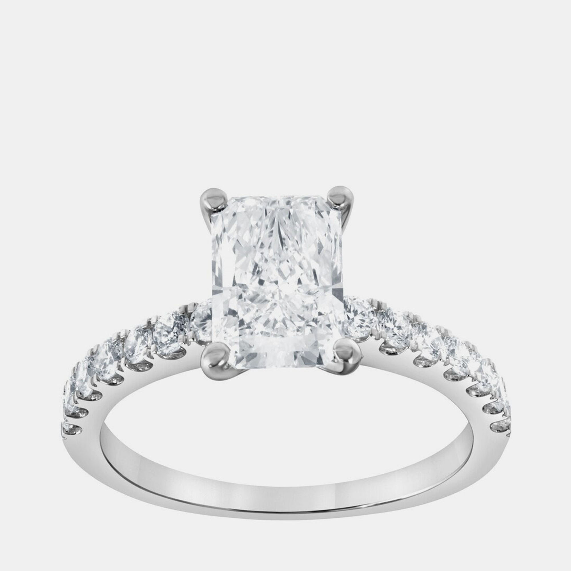 

2.23ct 14k White Gold Lab Grown Diamond Engagement Ring
