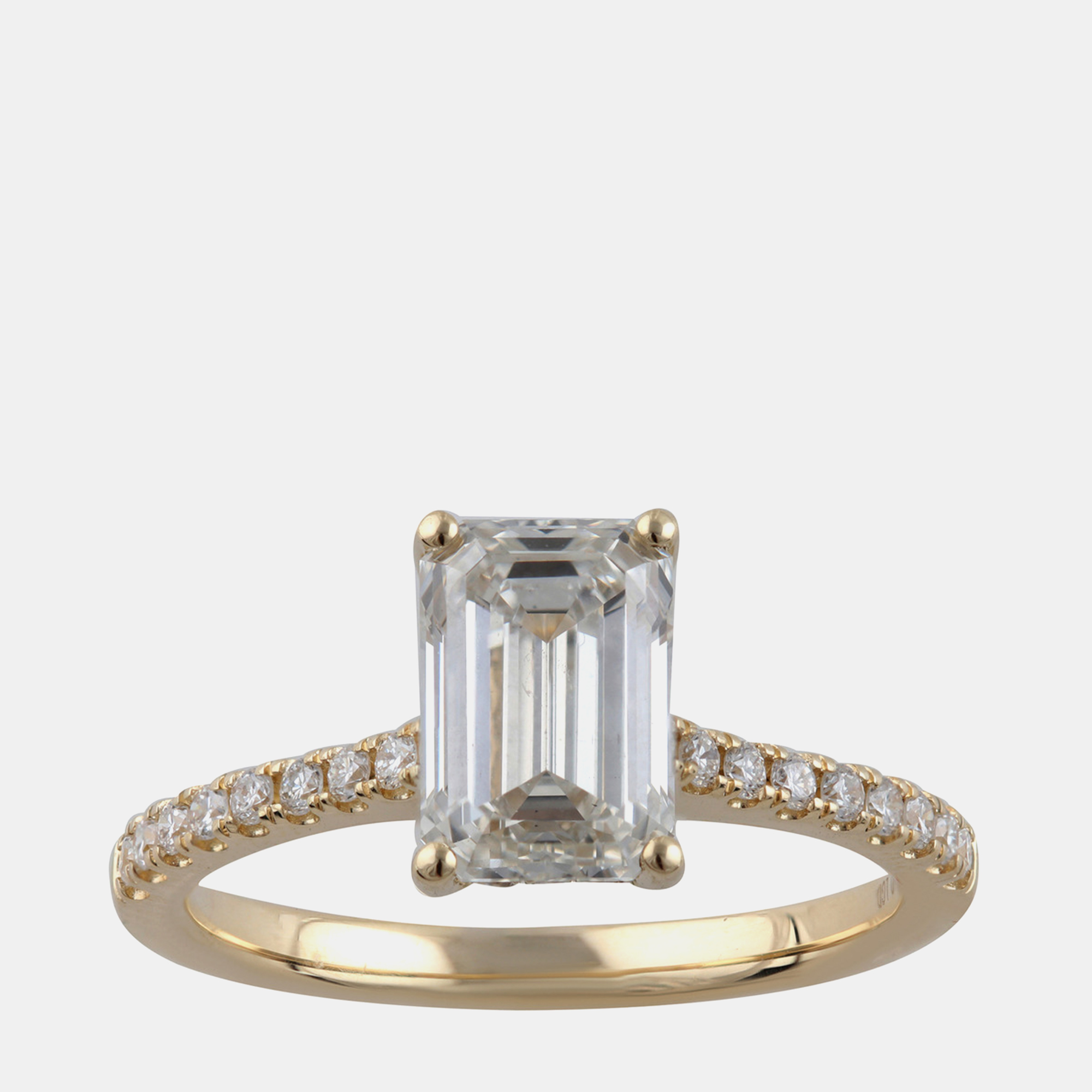 

2.23ct 14k Yellow Gold Lab Grown Diamond Engagement Ring