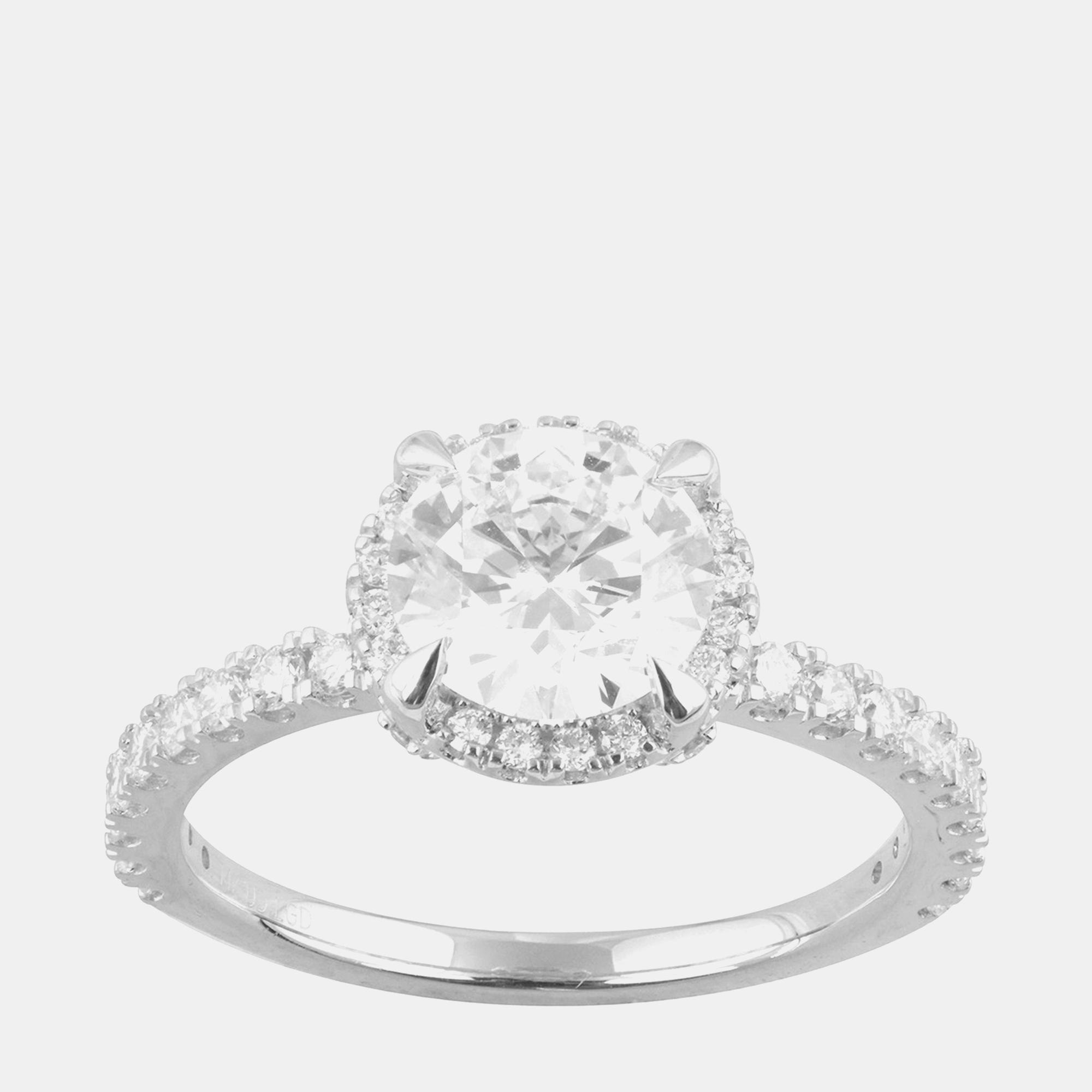 

2.23ct 14k White Gold Lab Grown Diamond Engagement Ring