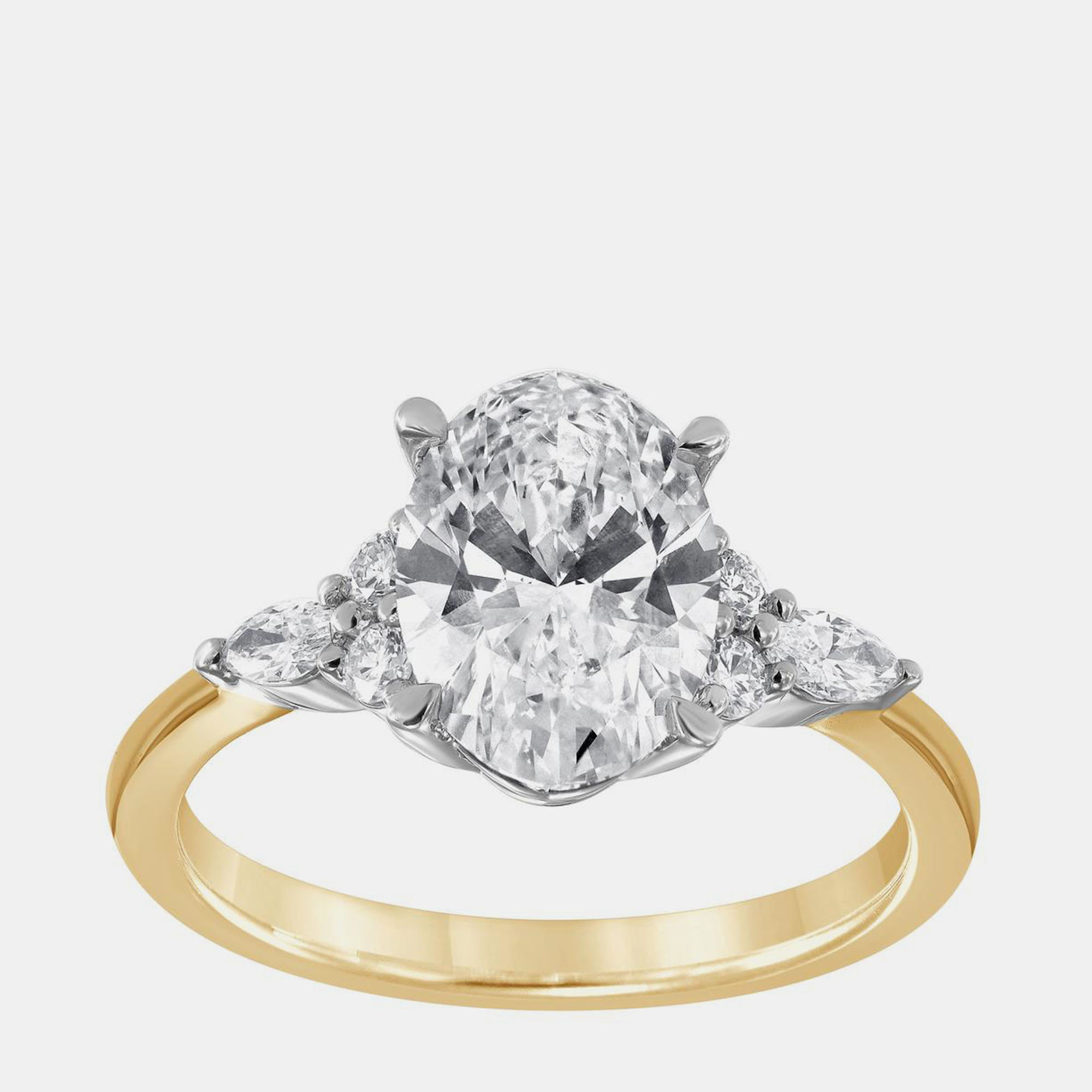 

2.25ct 14k Yellow Gold Lab Grown Diamond Engagement Ring