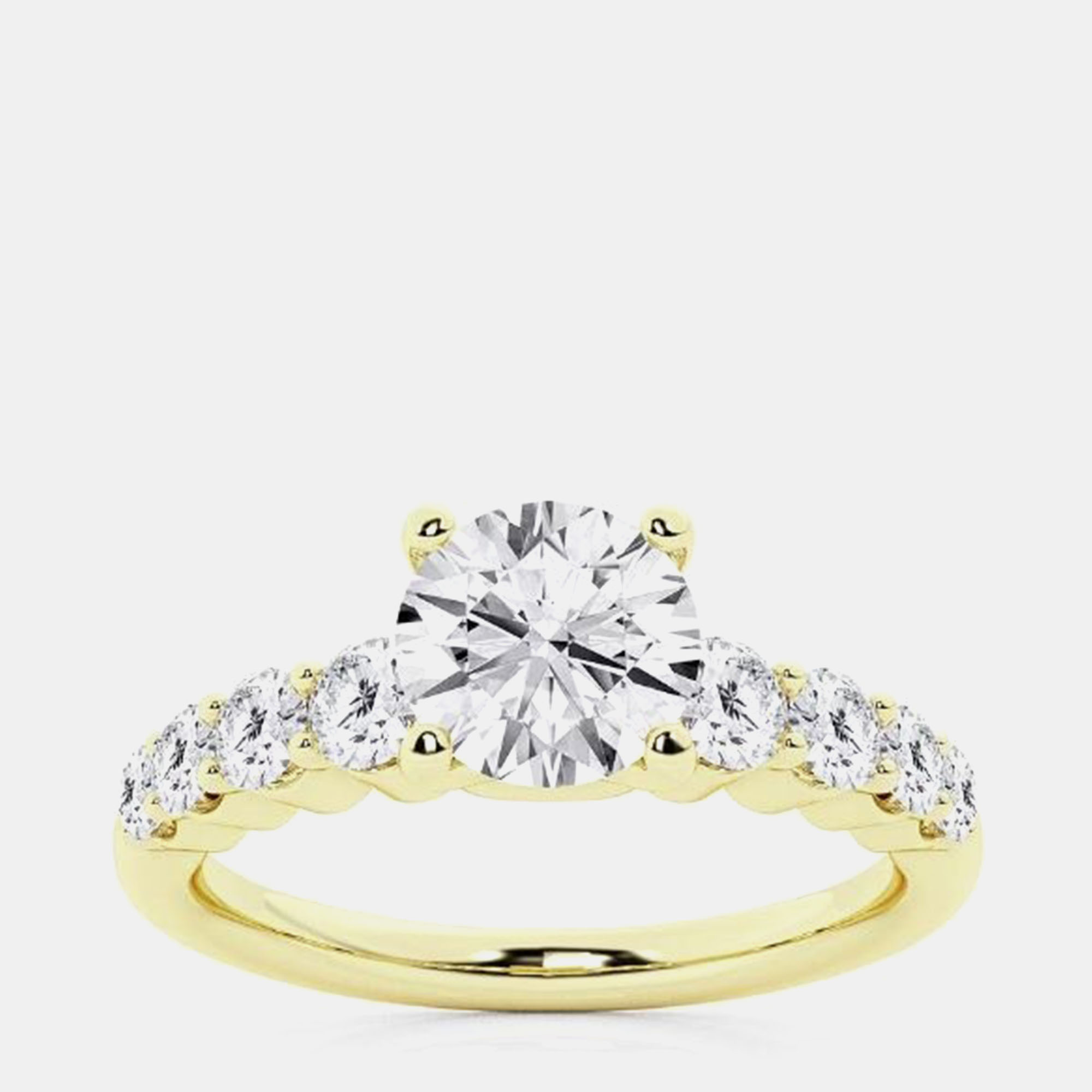 

2.95ct 14k Yellow Gold Lab Grown Diamond Engagement Ring