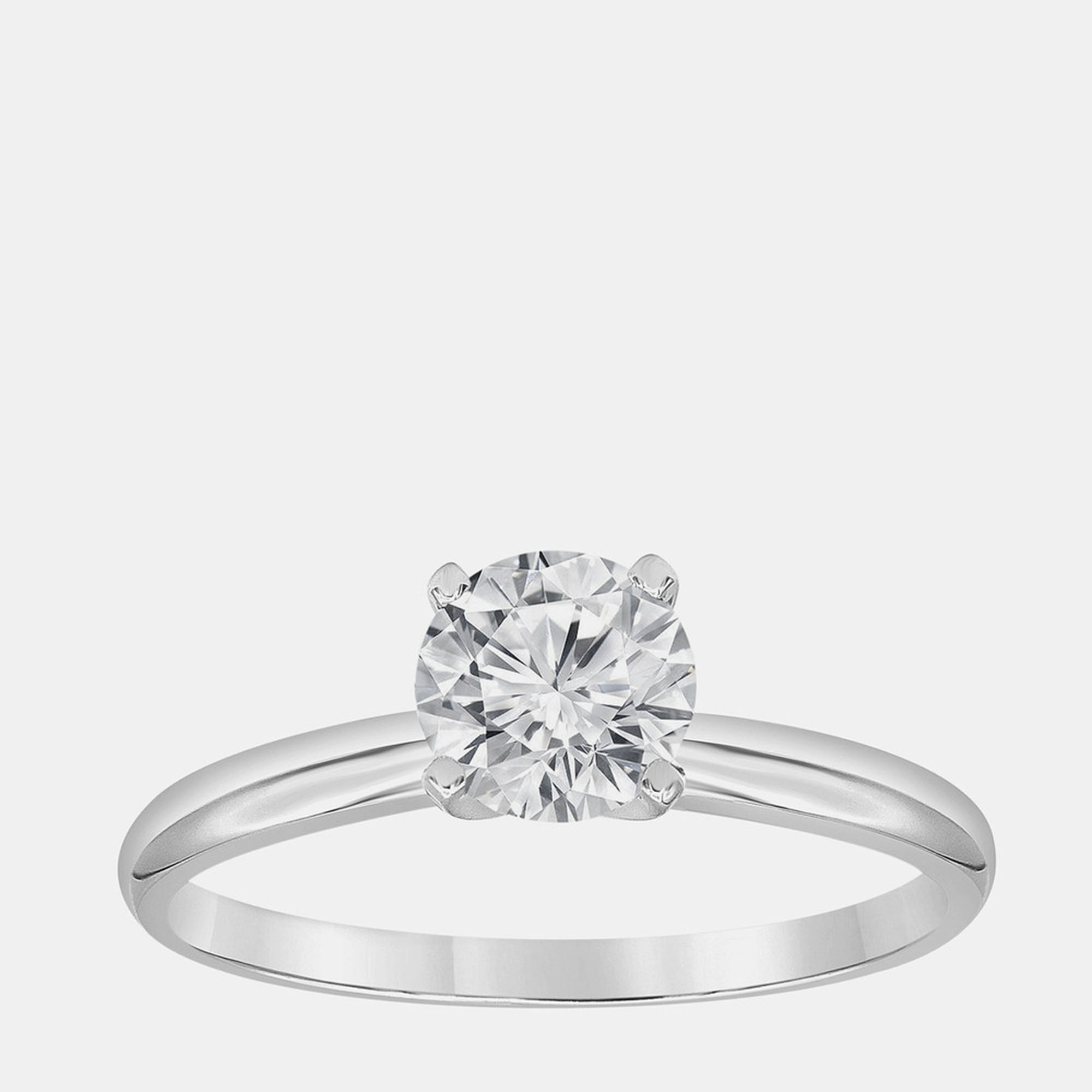 

0.54ct 14k White Gold Lab Grown Diamond Solitaire Ring
