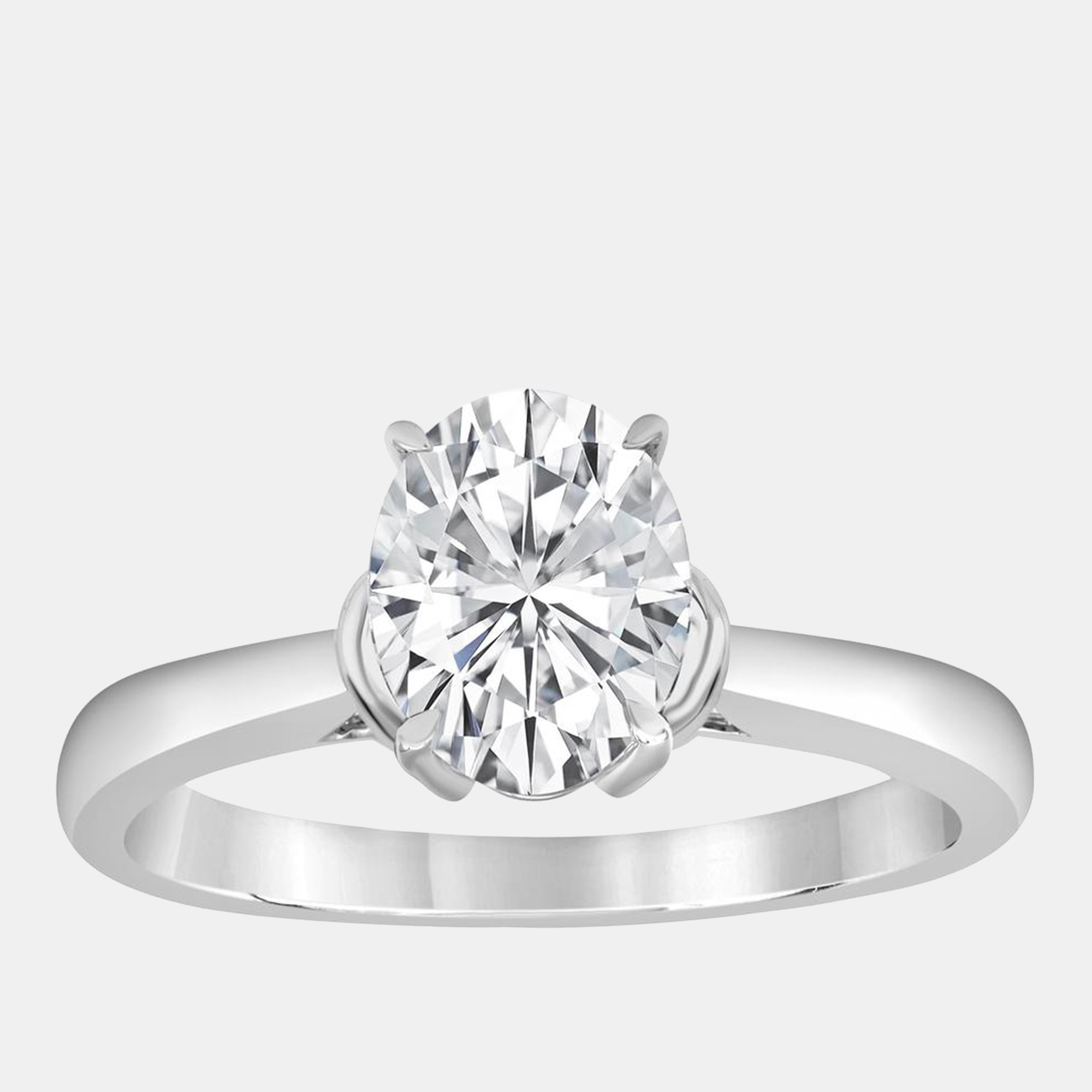 

1.02ct 14k White Gold Lab Grown Diamond Solitaire Ring