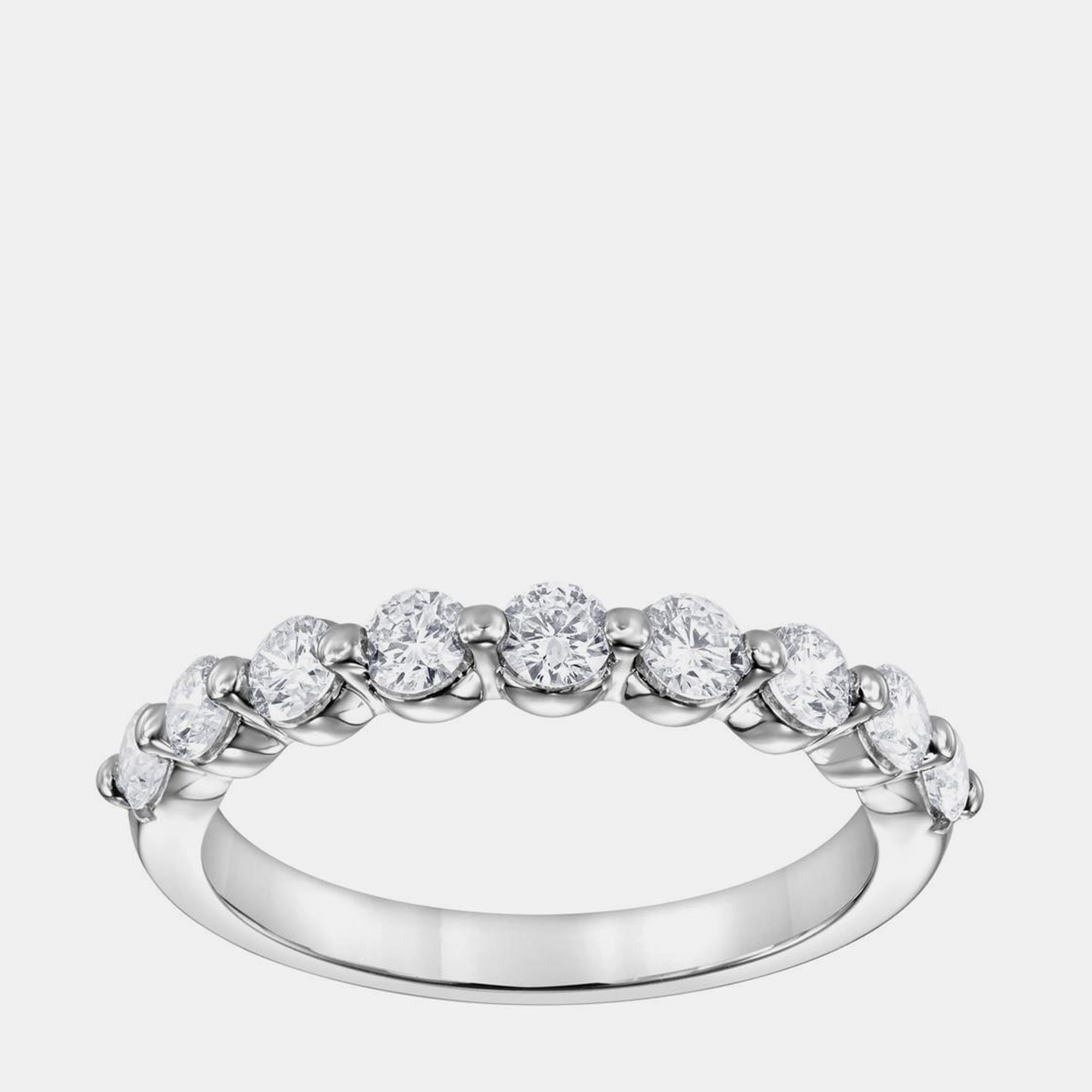 Pre-owned Evolve 0.5ct 14k White Gold Lab Grown Diamond Band