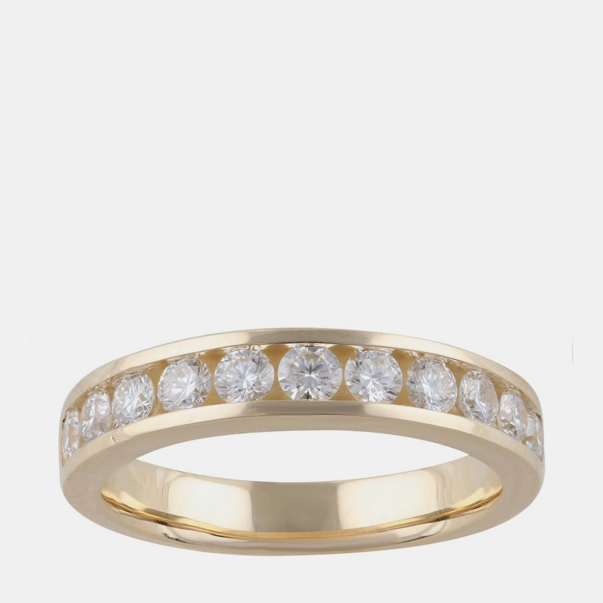

0.75ct 14k Yellow Gold Lab Grown Diamond Band