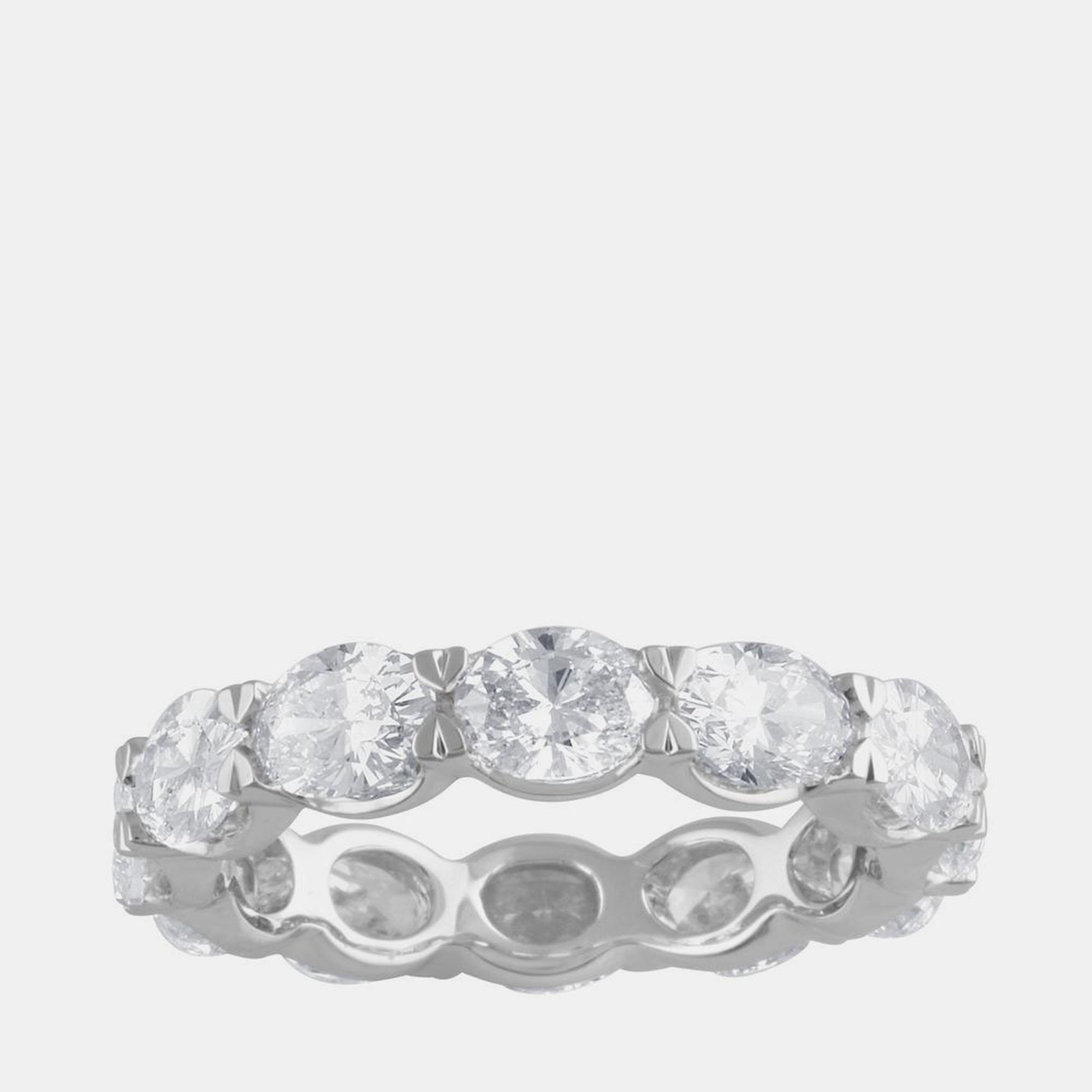 

3.91ct 14k White Gold Lab Grown Diamond Eternity Band
