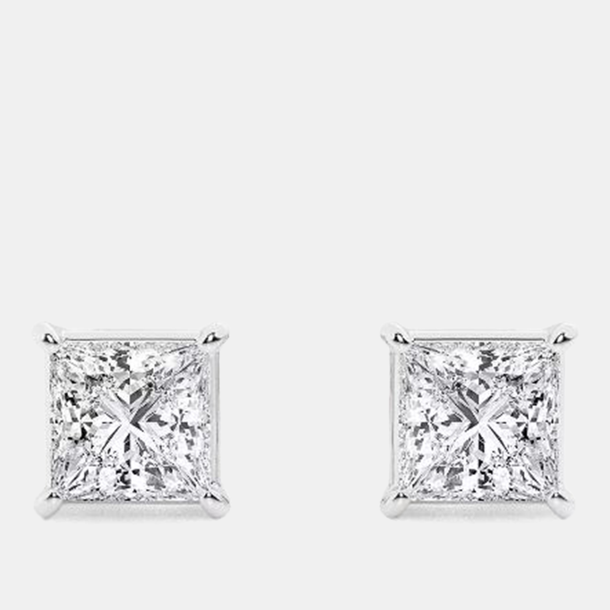

1ct 14k White Gold Lab Grown Diamond Basic Stud Earring