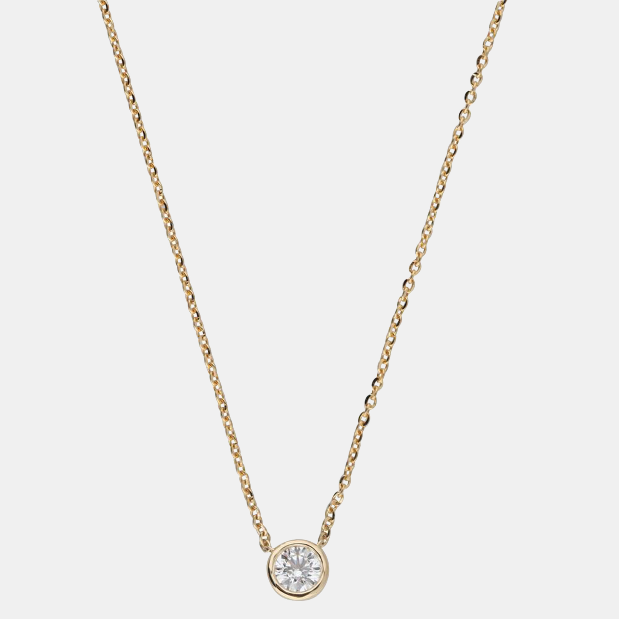 

0.5ct 14k Yellow Gold Lab Grown Diamond Solitaire Pendant