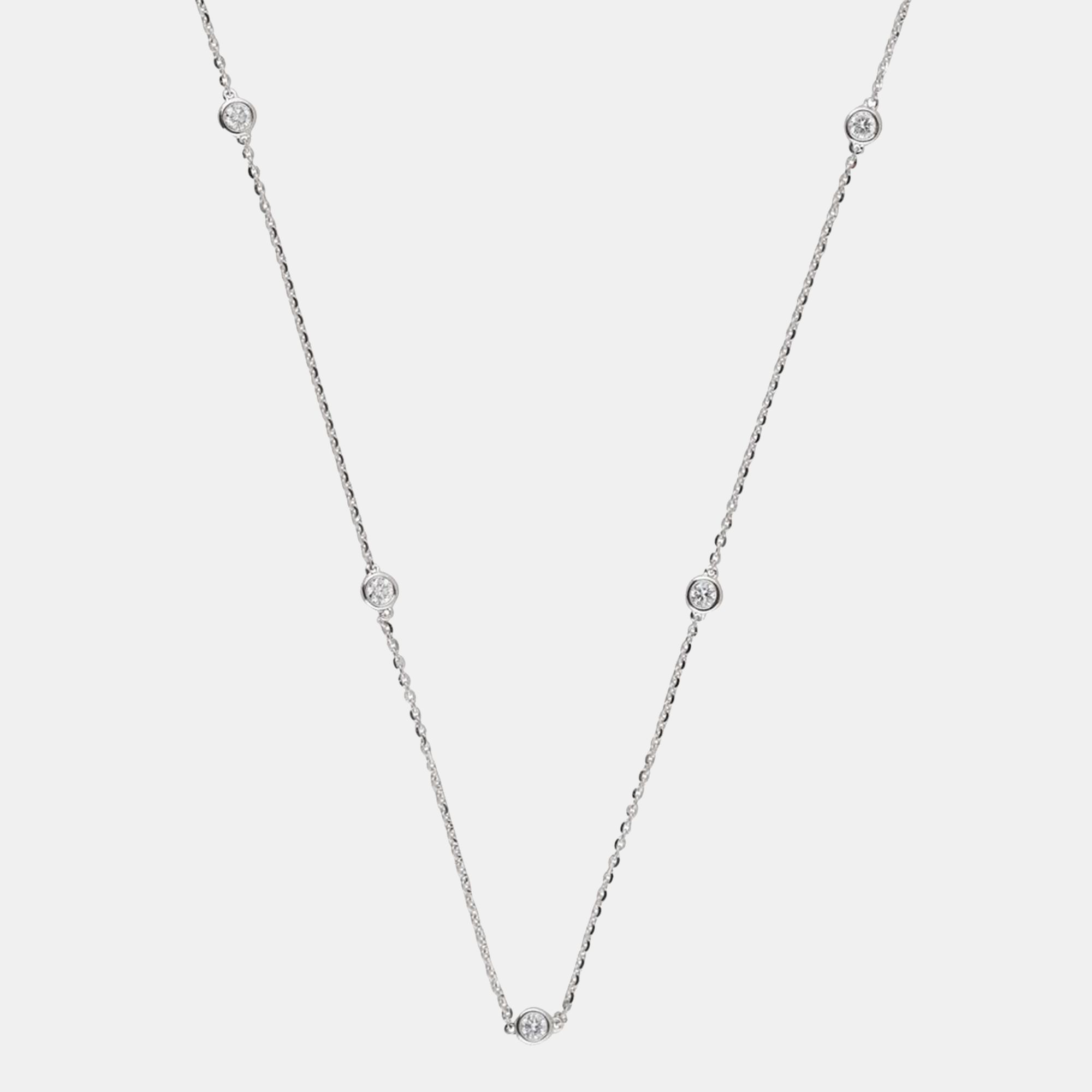 

0.35ct 14k White Gold Lab Grown Diamond Diamond by The Yard Necklace