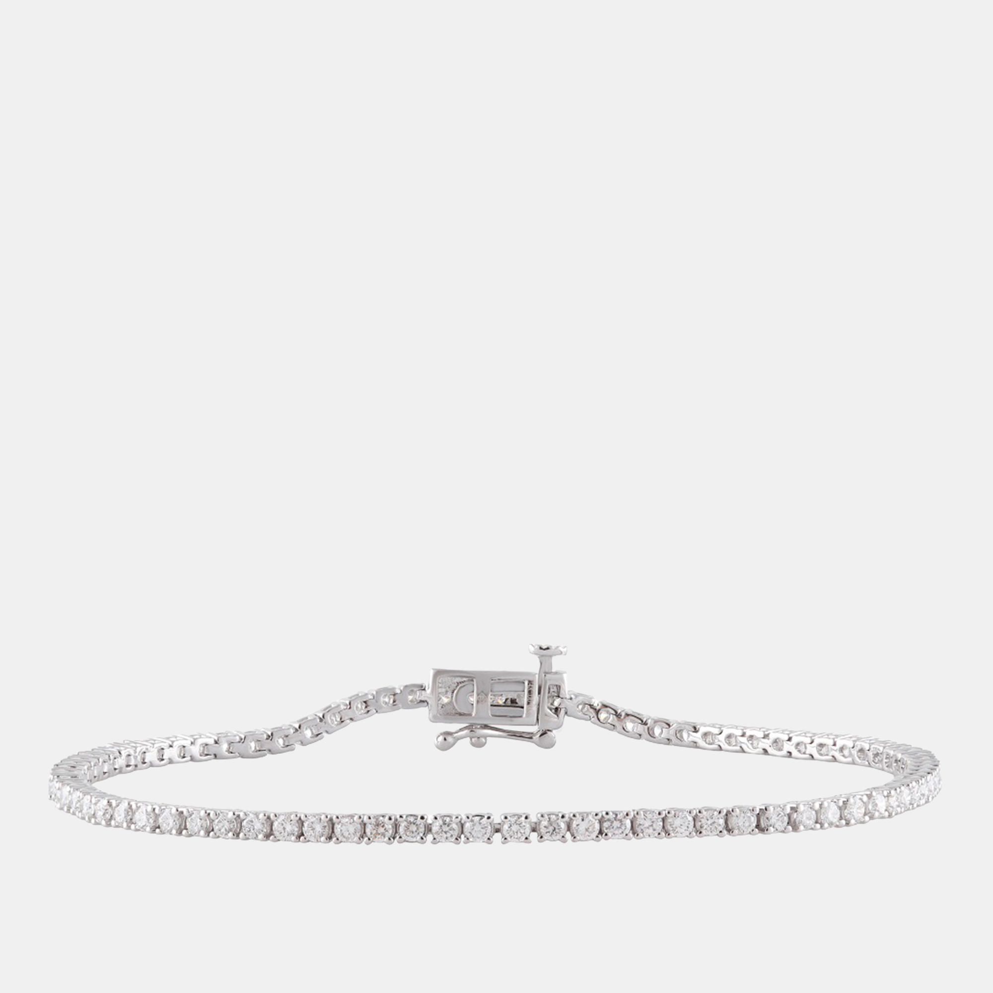 

1.9ct 14k White Gold Lab Grown Diamond Tennis Bracelet
