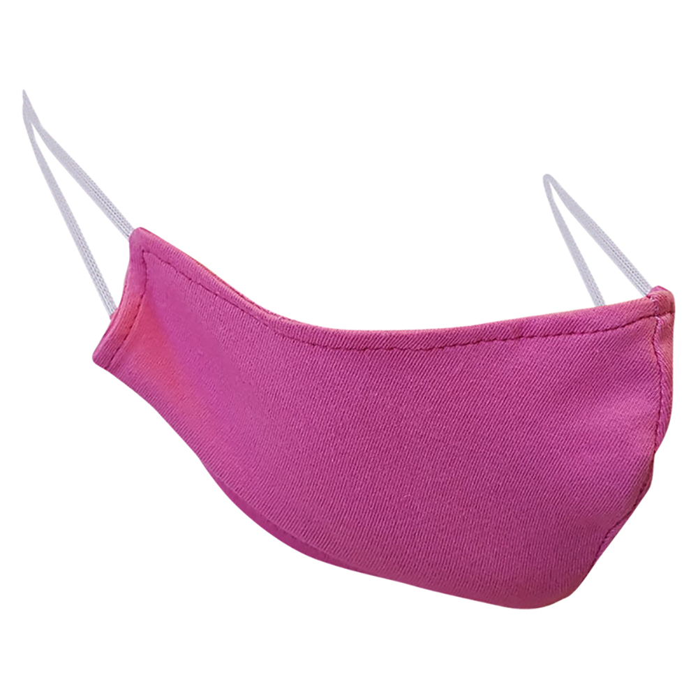 Non-Medical Handmade Pink Cotton Face Mask - Pack of 5