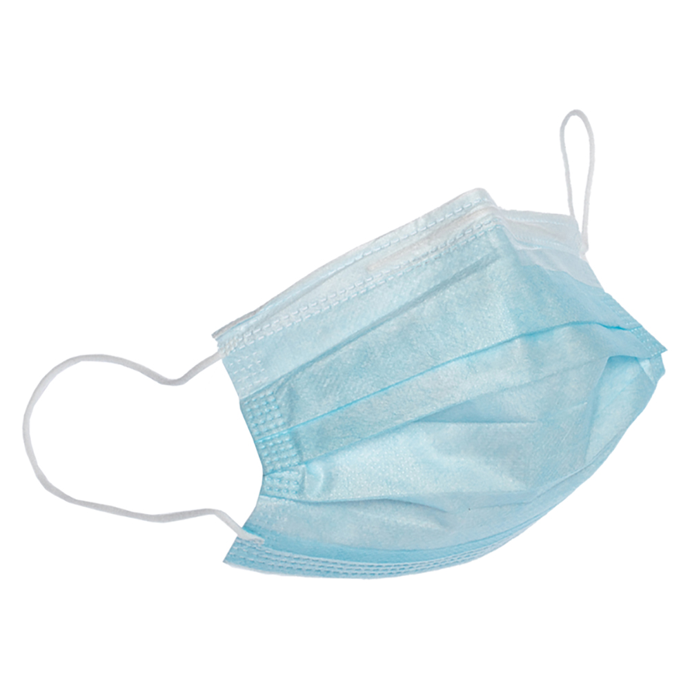 Non-Woven 3-Ply Disposable Surgical Face Mask - Pack of 50 (Available for UAE Customers Only)