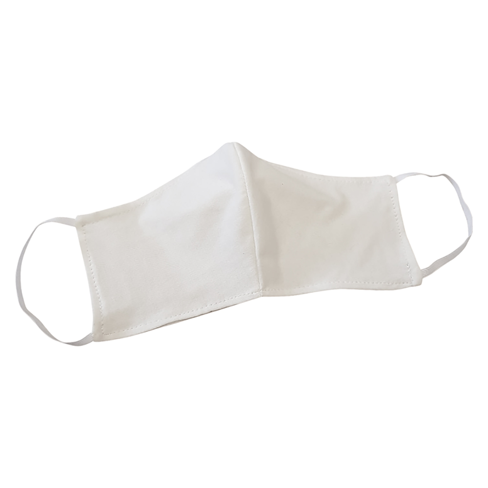 

Non-Medical Handmade White Cotton Face Mask - Pack of 5 (Available for UAE Customers Only