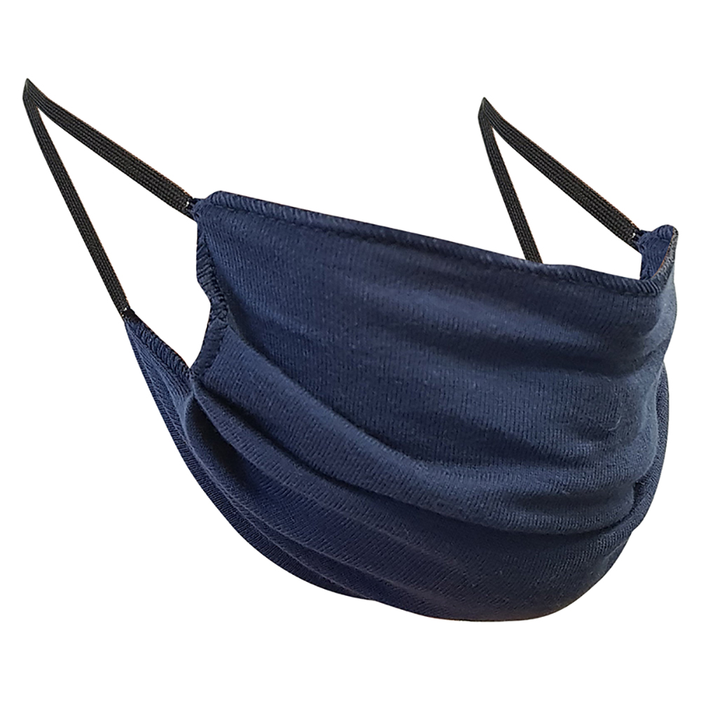 Pre Owned Non-Medical Handmade Blue Cotton Face Mask - Pack of 5 (Available for UAE Customers Only)