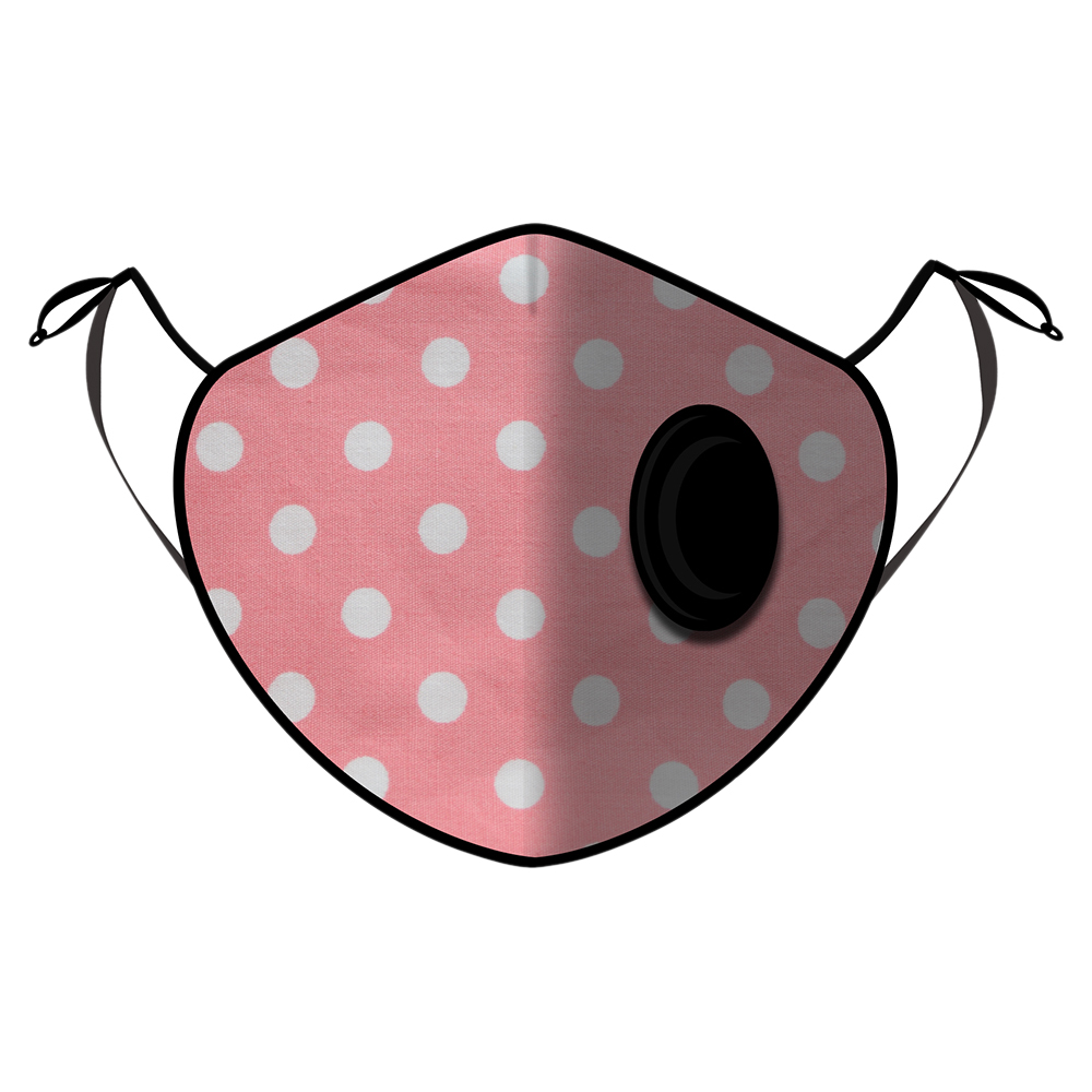 Fine Guard By Caroline Reusable N95 Face Mask, Playful Dots - Medium (Available for UAE Customers Only)