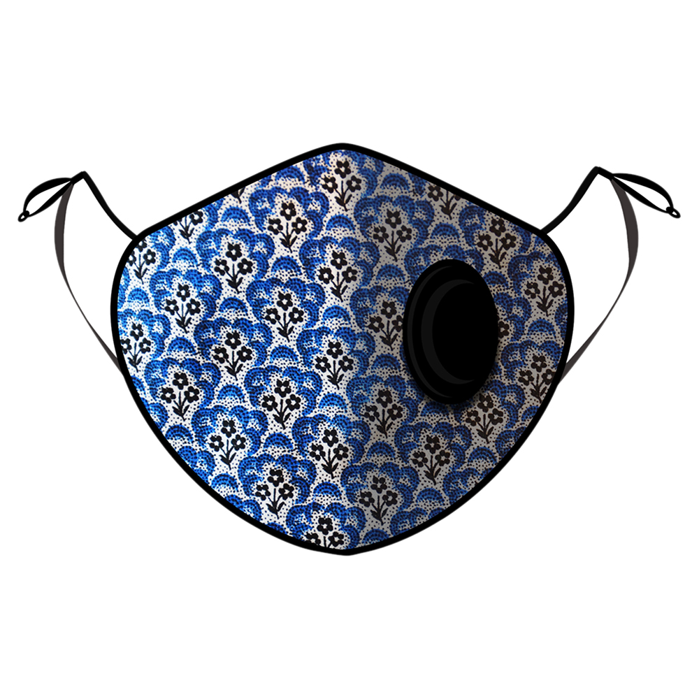 Fine Guard By Caroline Reusable N95 Face Mask, Greek Vacay - Medium (Available for UAE Customers Only)
