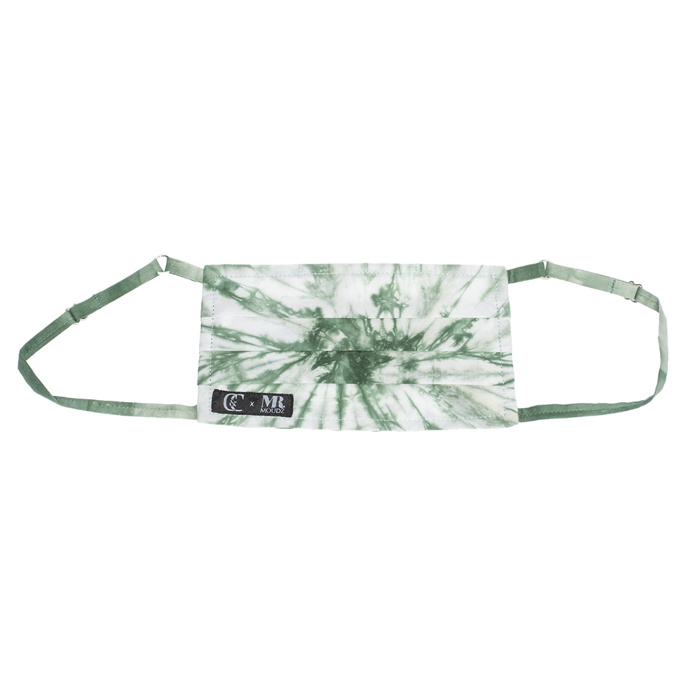 

Non-Medical Handmade Green Tie Dye Face Mask By Mr. Moudz Collection (Available for UAE Customers Only)