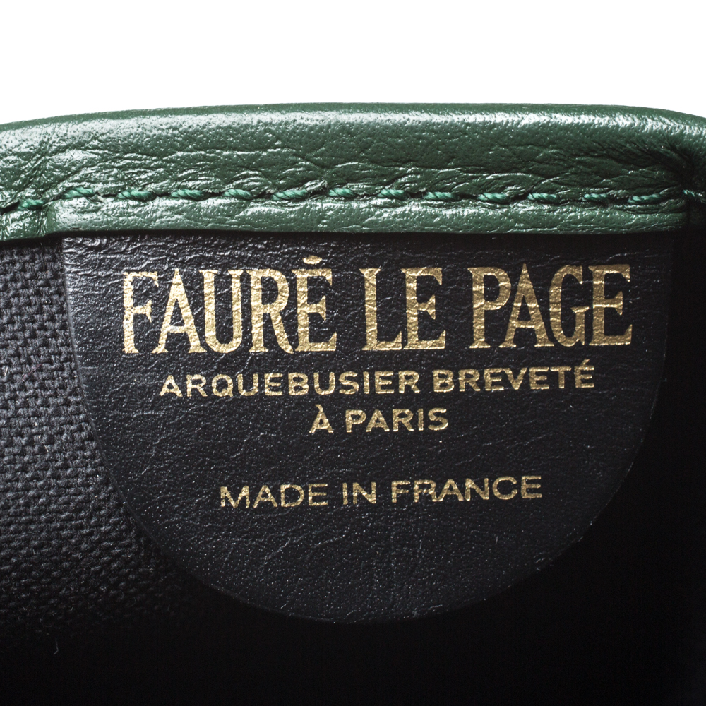 Fauré Le Page Daily Battle Olive green Leather ref.151729 - Joli