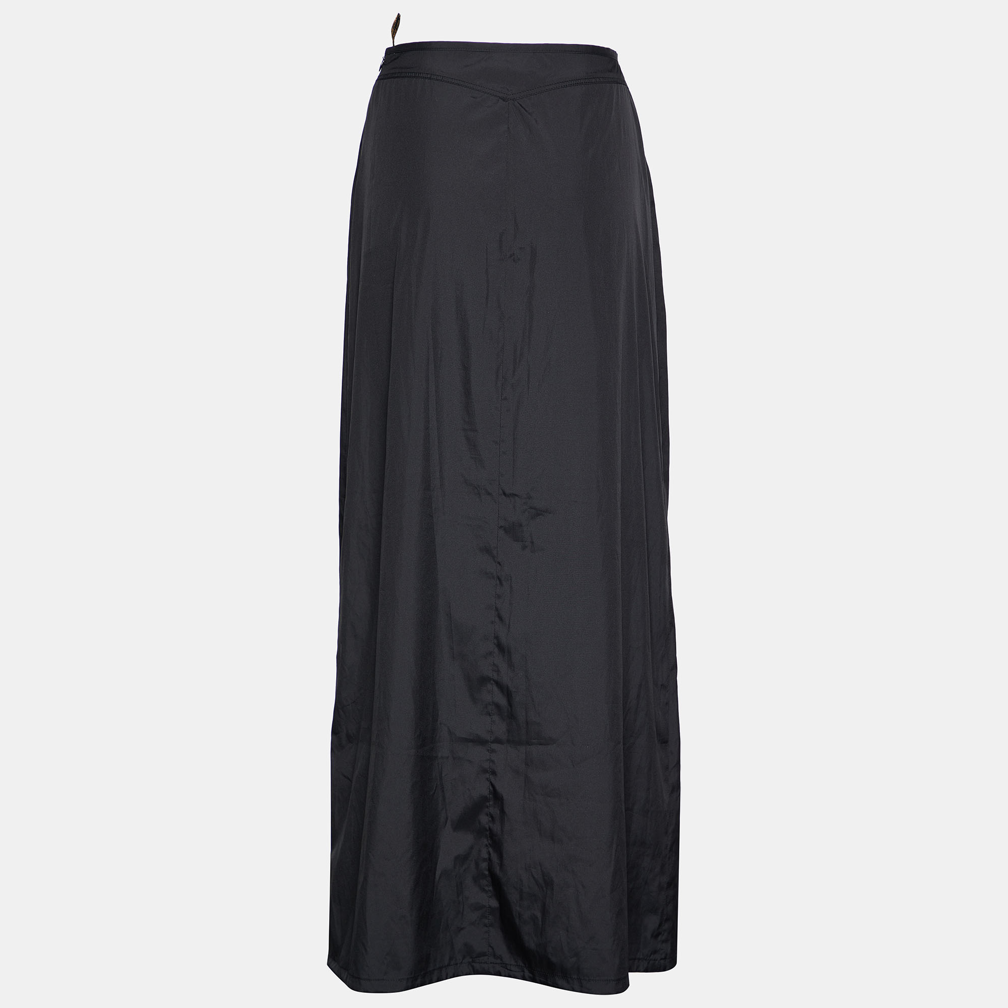 

Fendi Jeans Black Synthetic Windbreaker Skirt