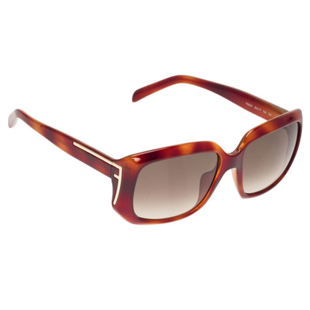 Fendi Tortoise Frame FS5327 Rectangle Sunglasses